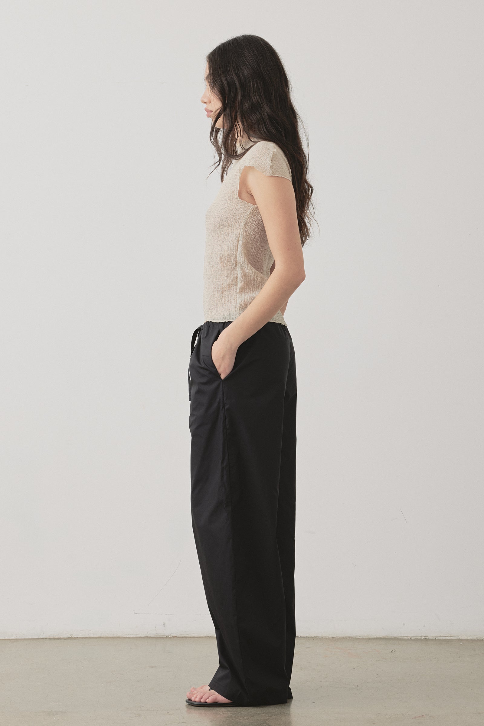 Essential Crew SS Top in Natural