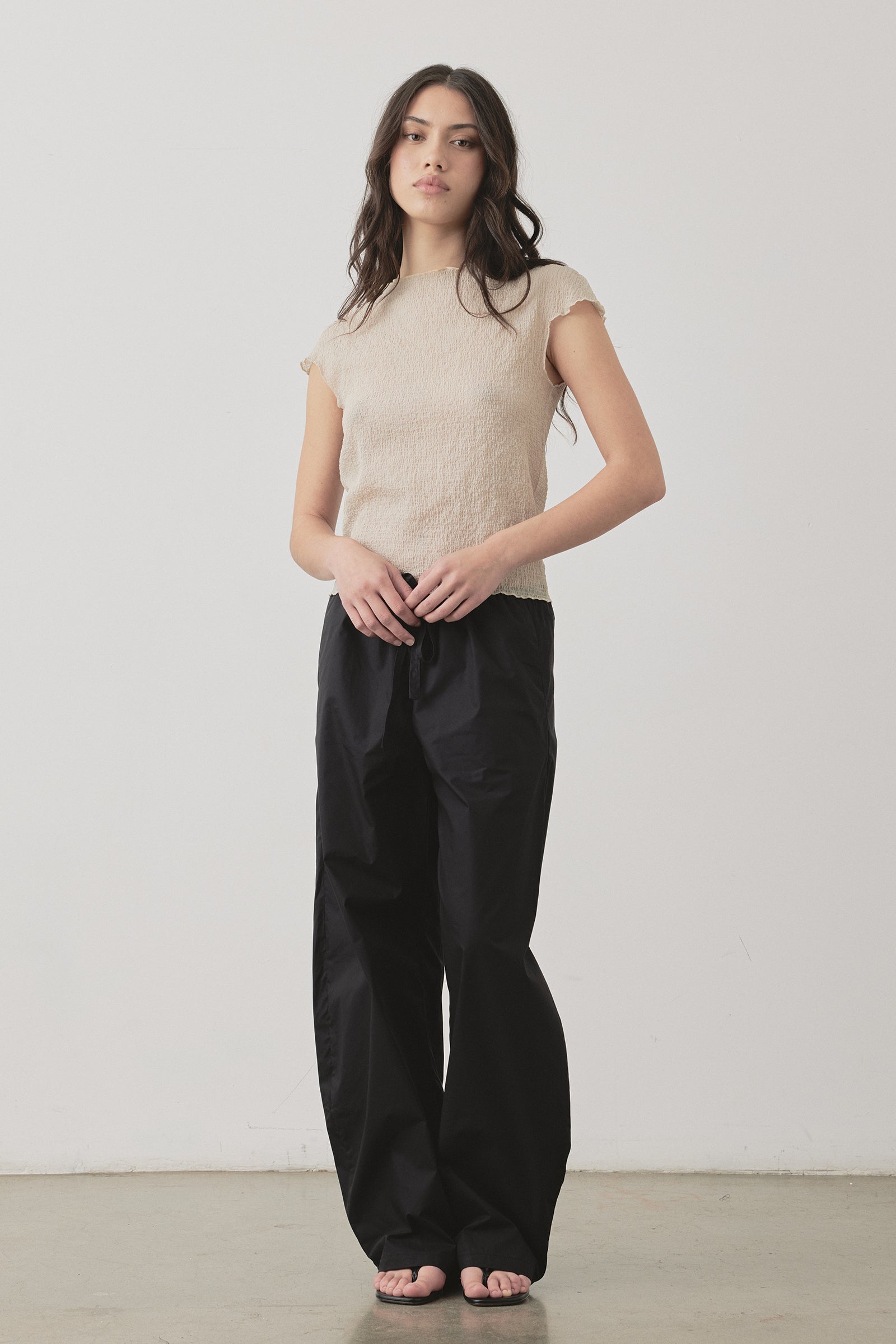 Essential Crew SS Top in Natural