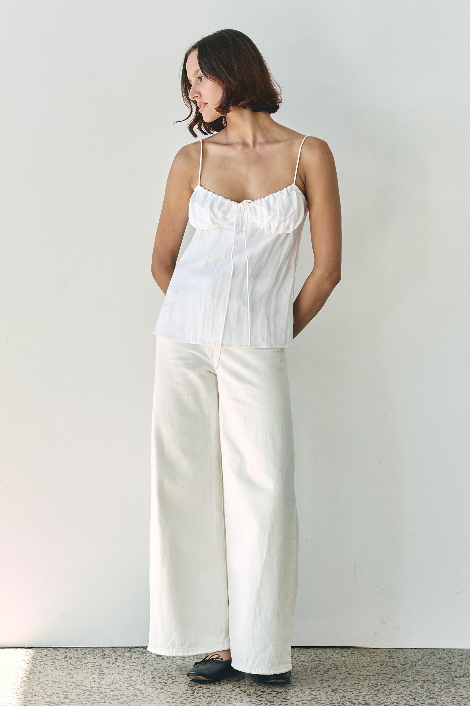Frou Frou Deux Camisole in White