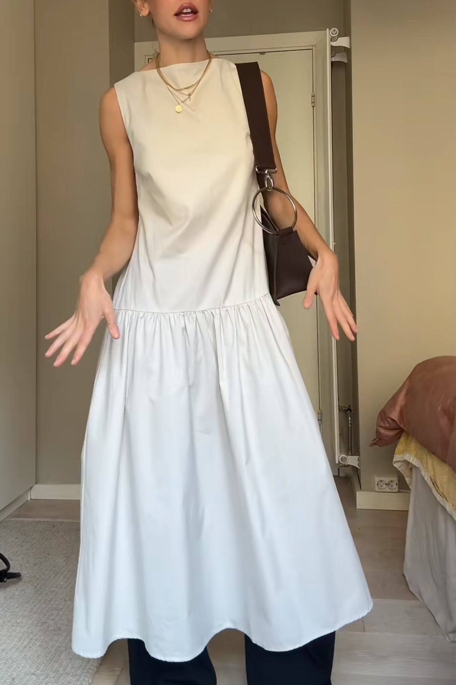 Jose Dress in Silver