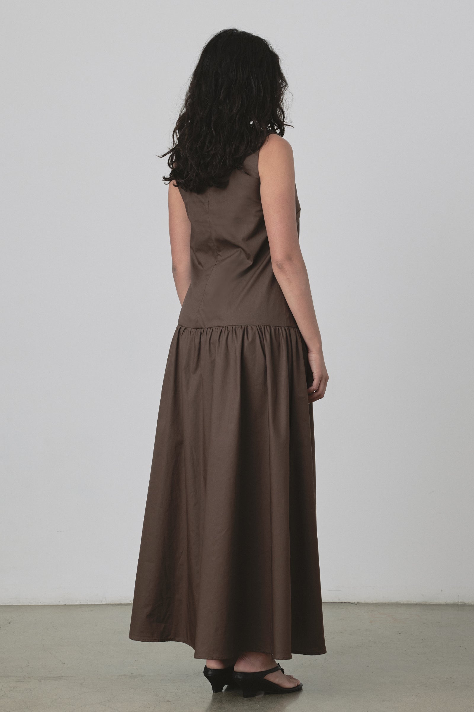 Jose Dress in Chocolate