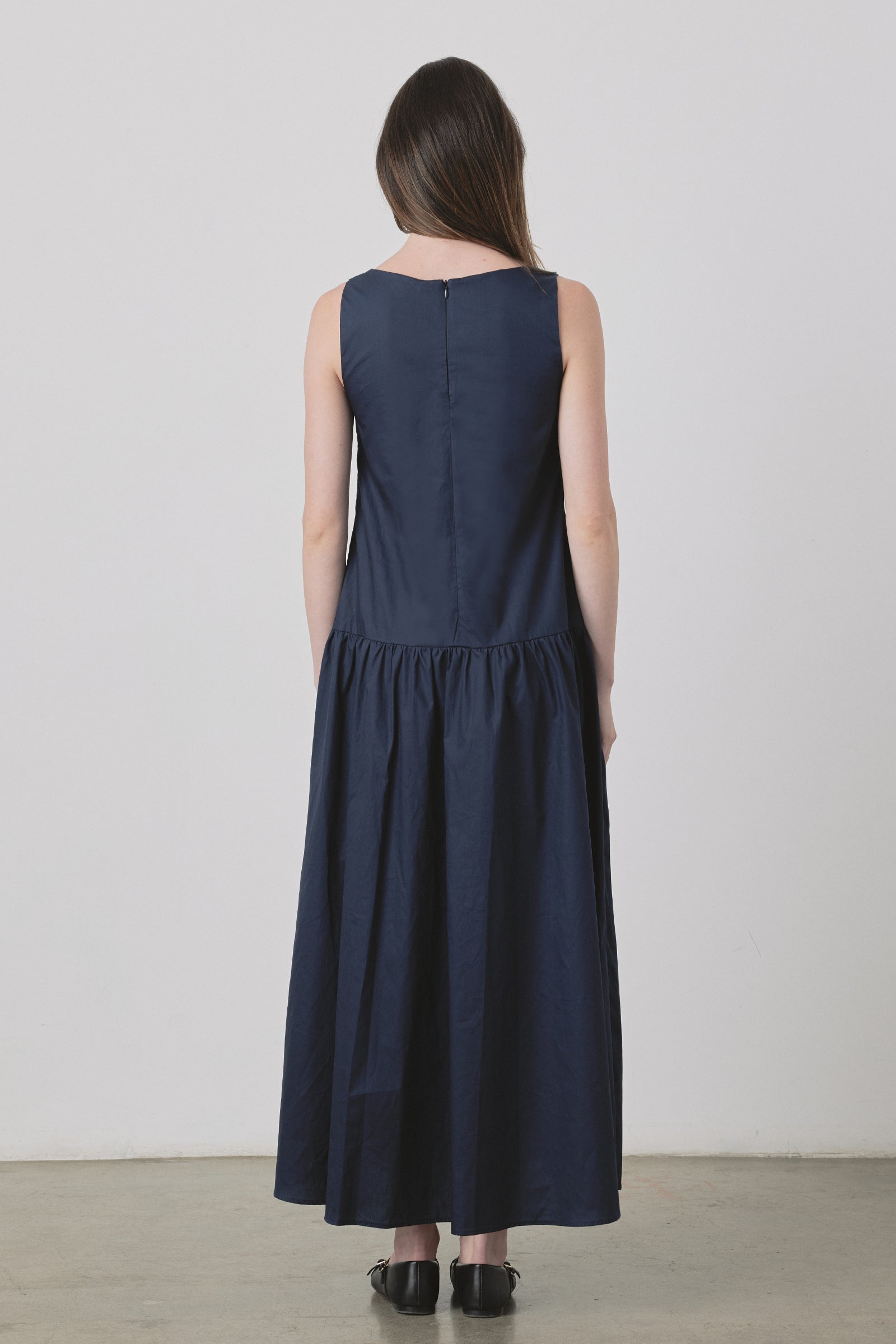 Jose Dress in Navy