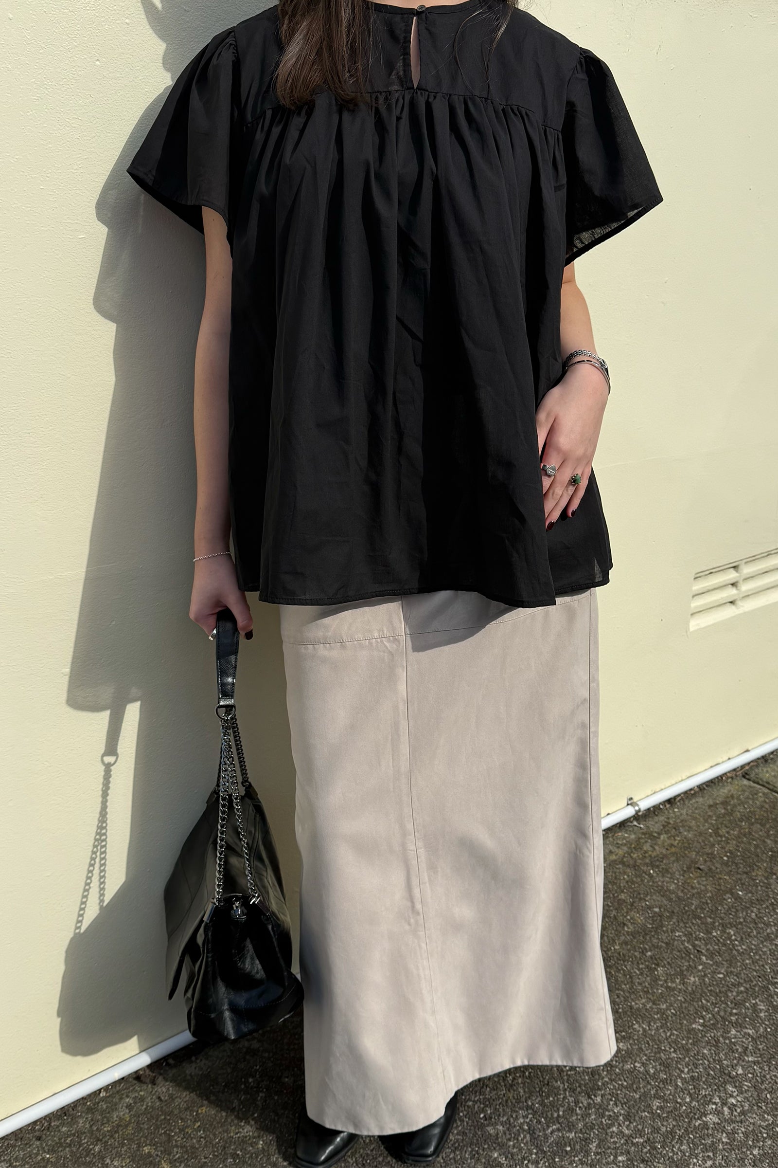 Juna Blouse in Black