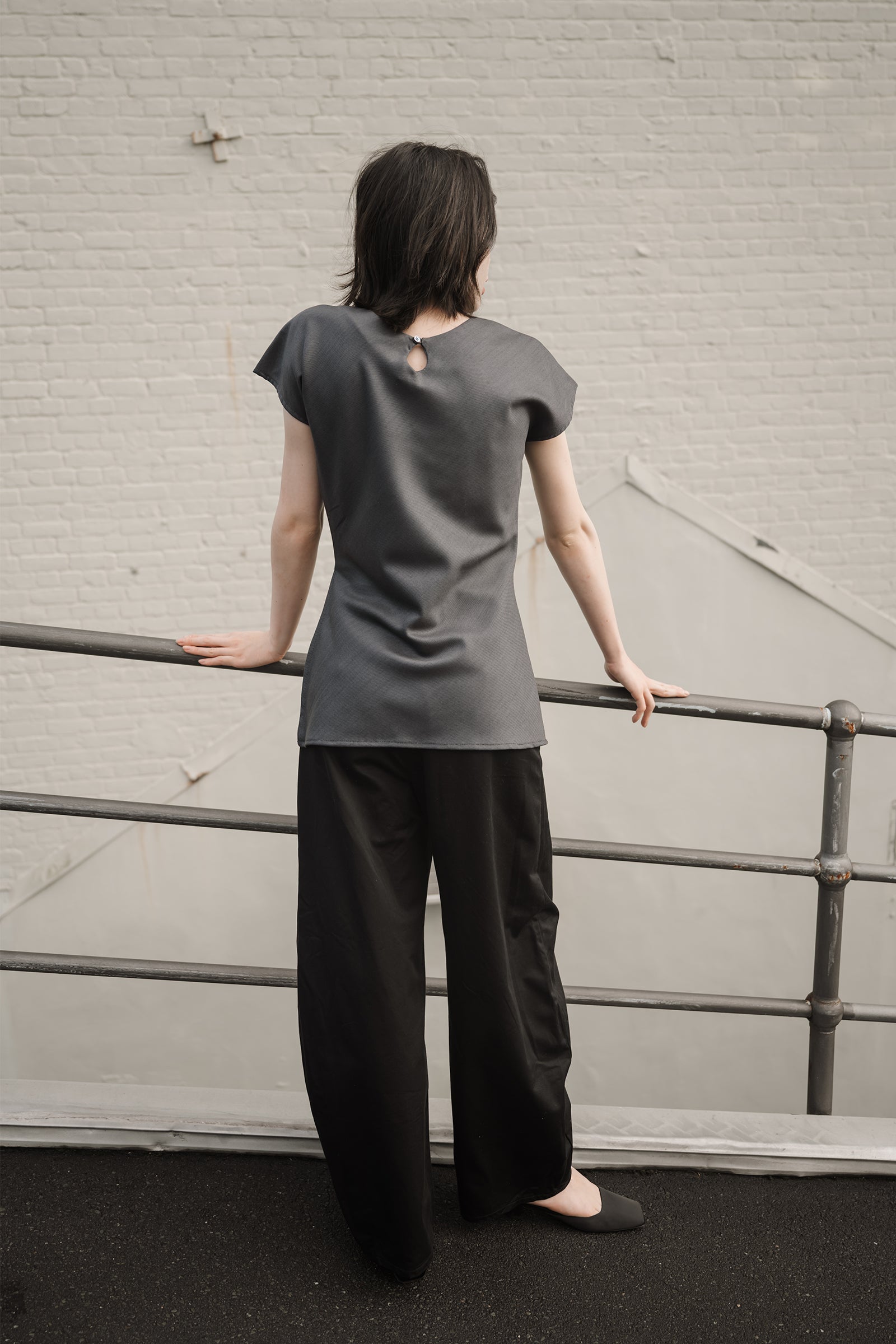 Kirby Top in Charcoal