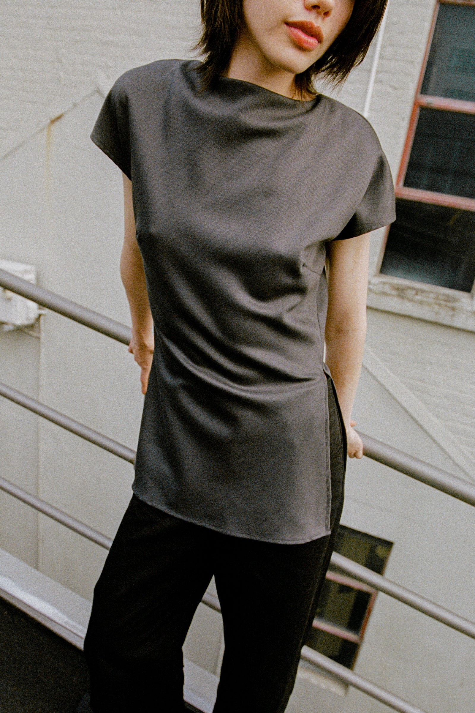 Kirby Top in Charcoal