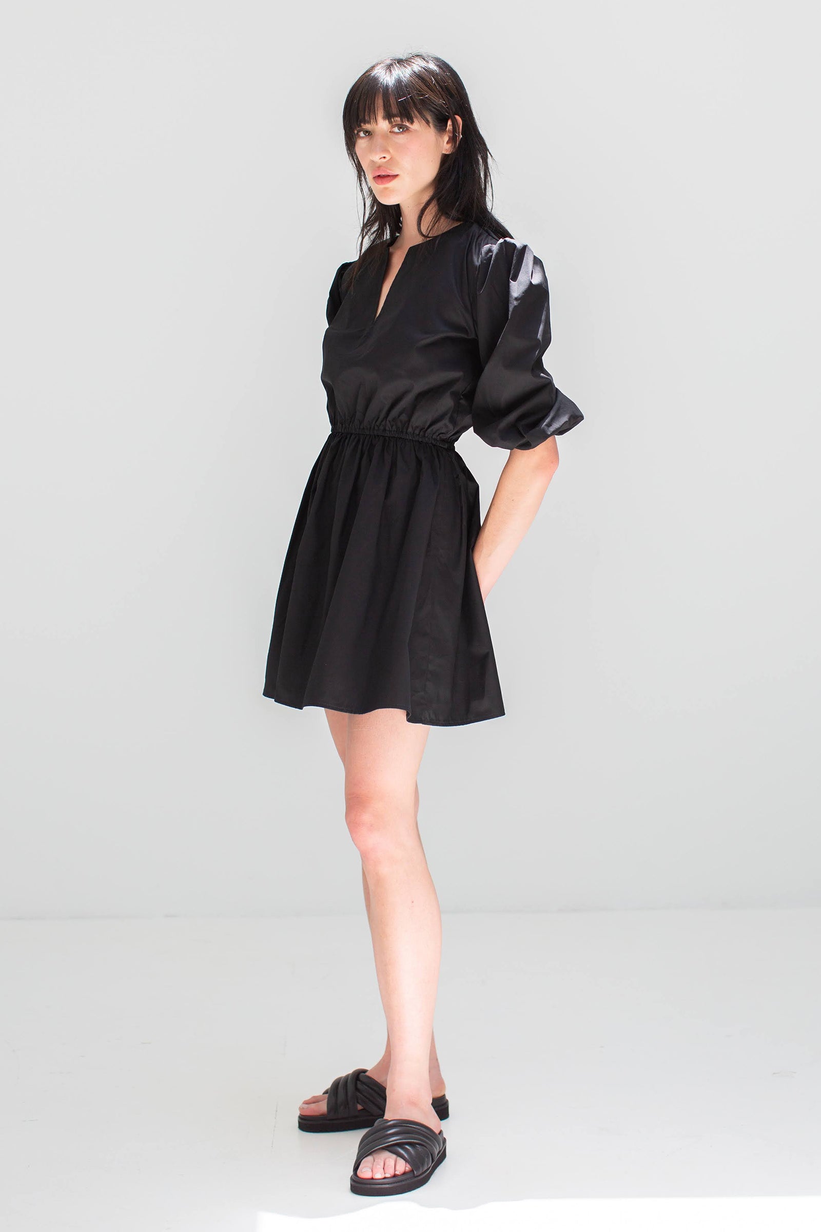 Klein Mini Dress in Black