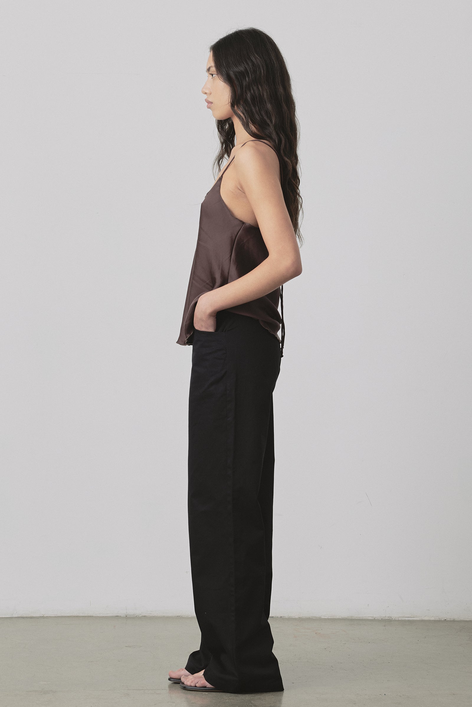 Lily Camisole in Chocolate