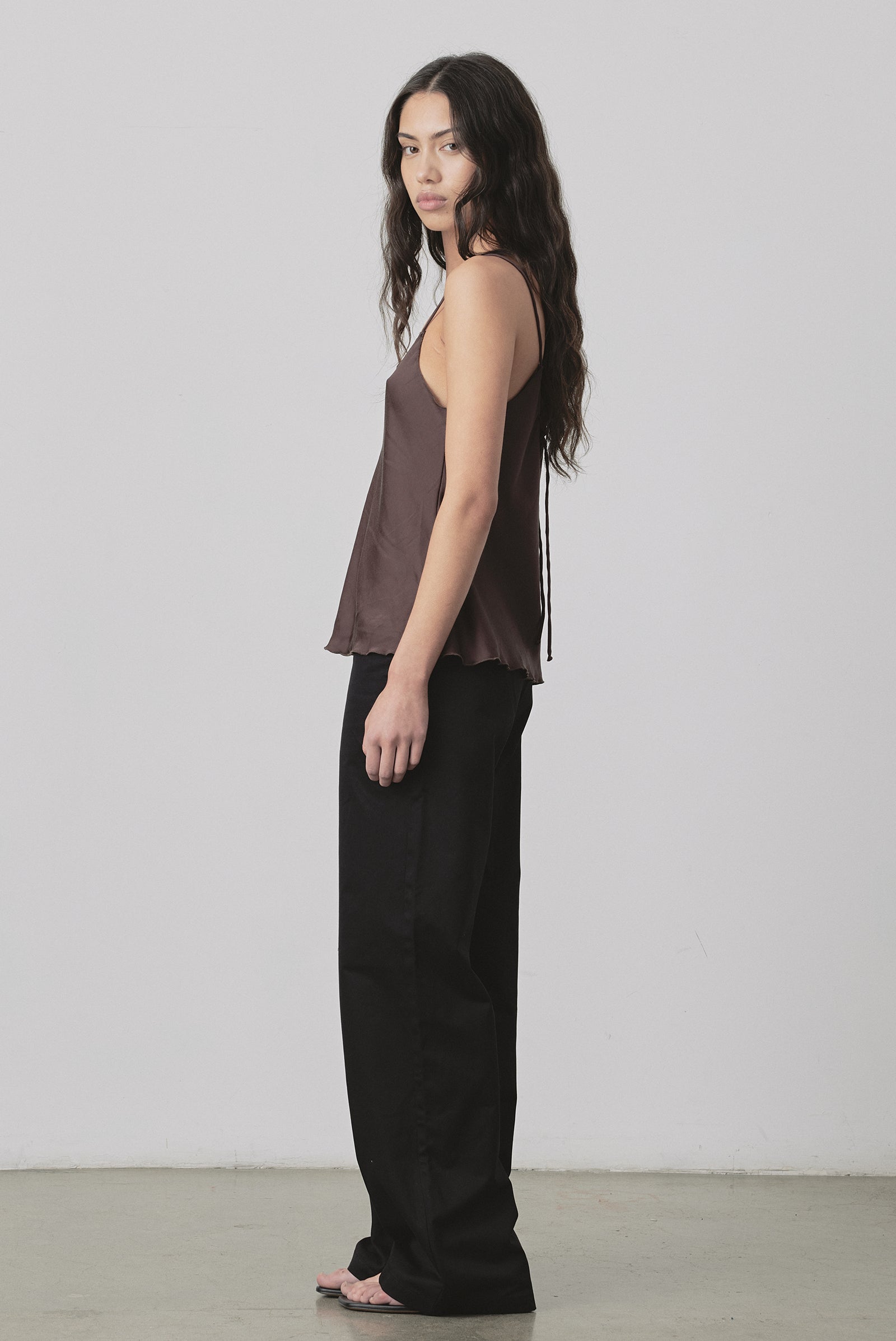Lily Camisole in Chocolate