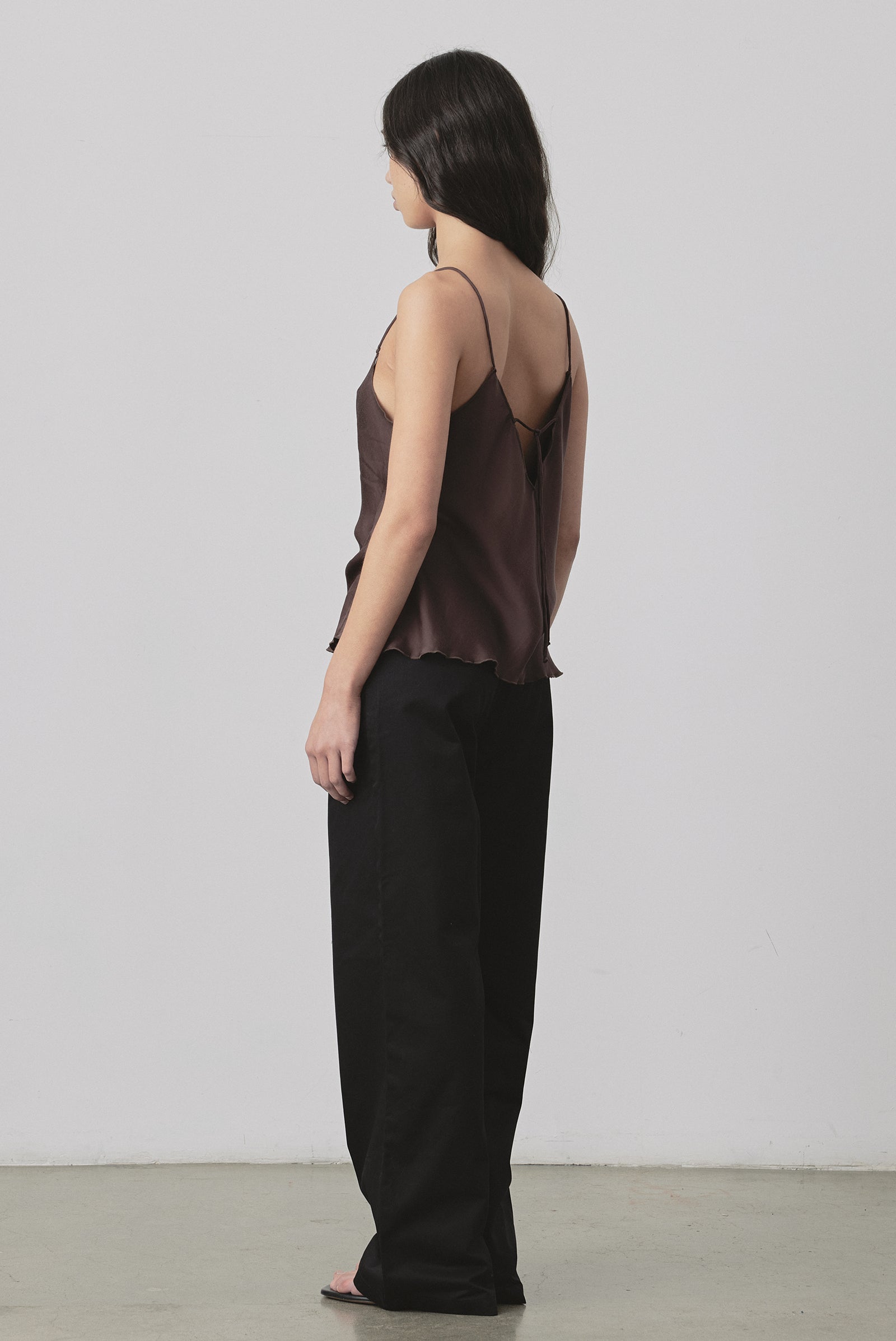 Lily Camisole in Chocolate