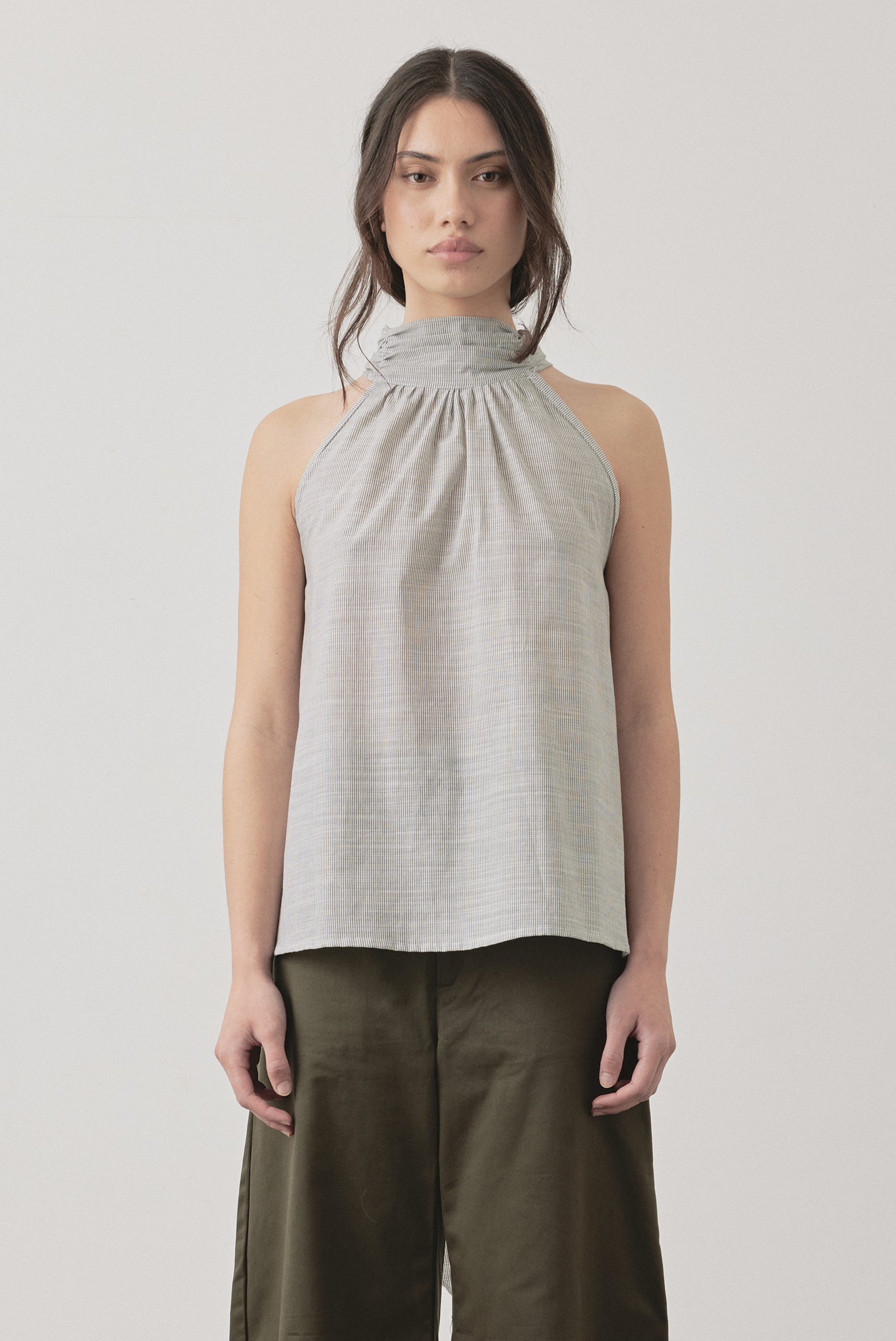 Lowe Top in Pinstripe