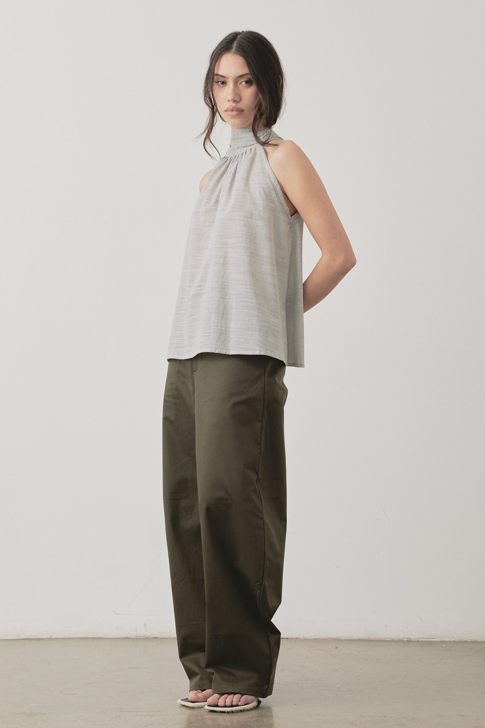 Lowe Top in Pinstripe