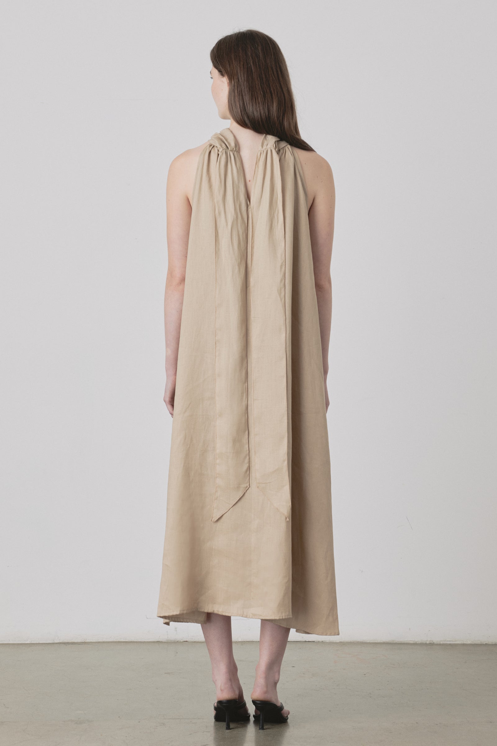 Lowe Dress in Camel