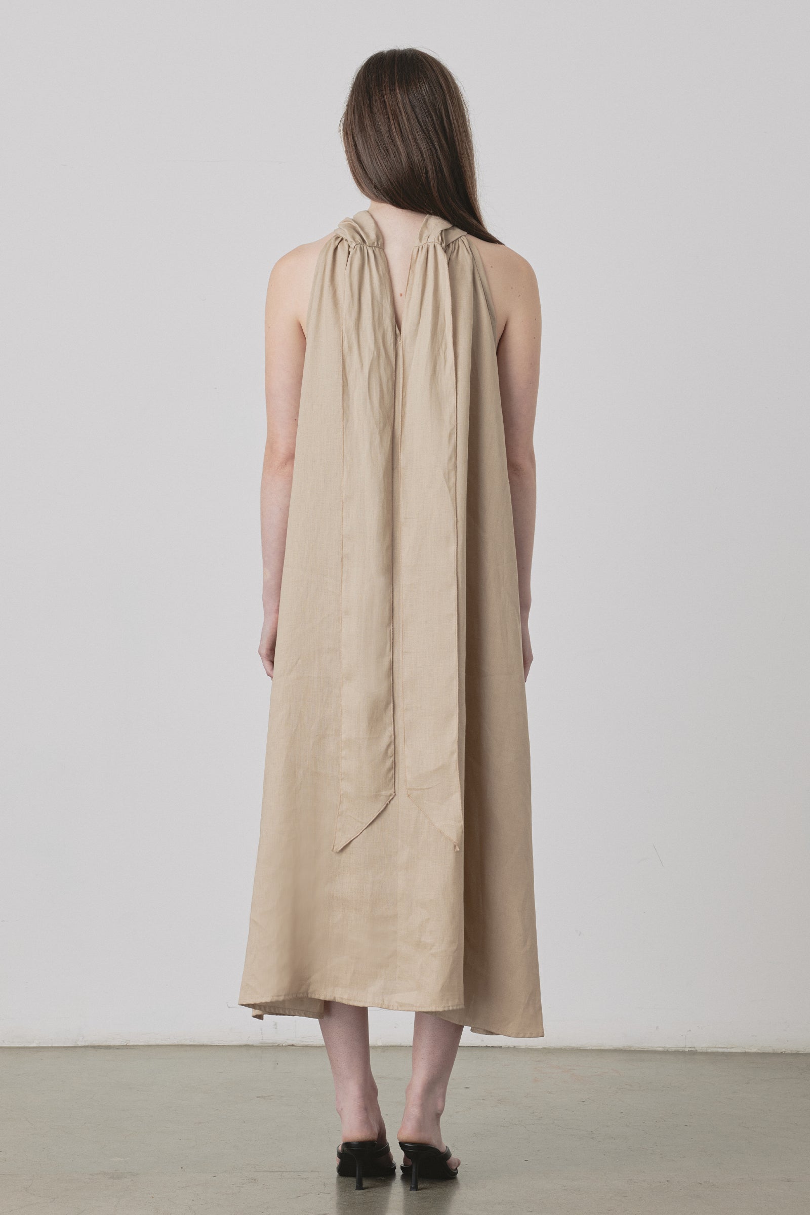 Lowe Dress in Camel