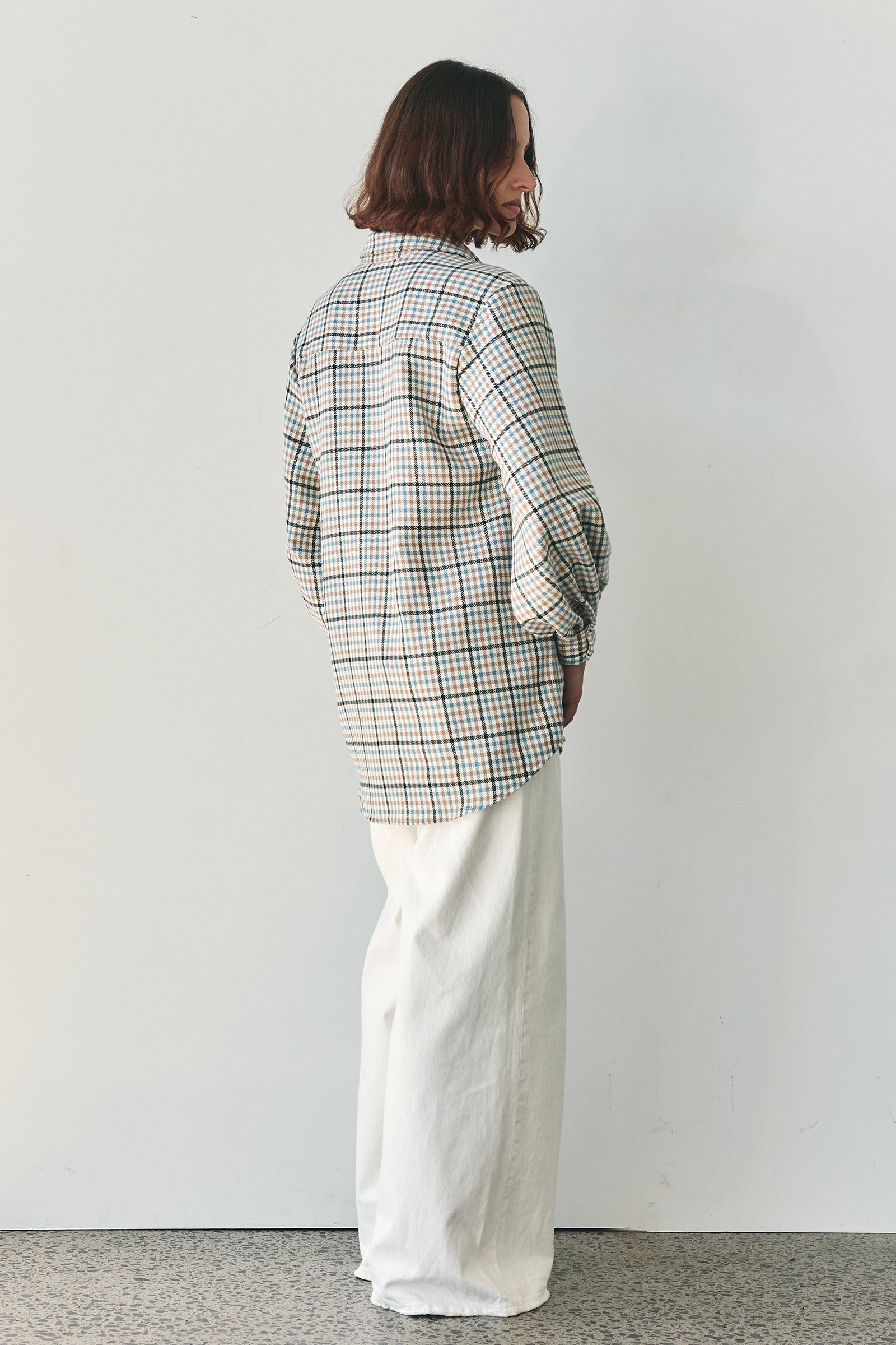 Mes Original Shirt in Crinkle White