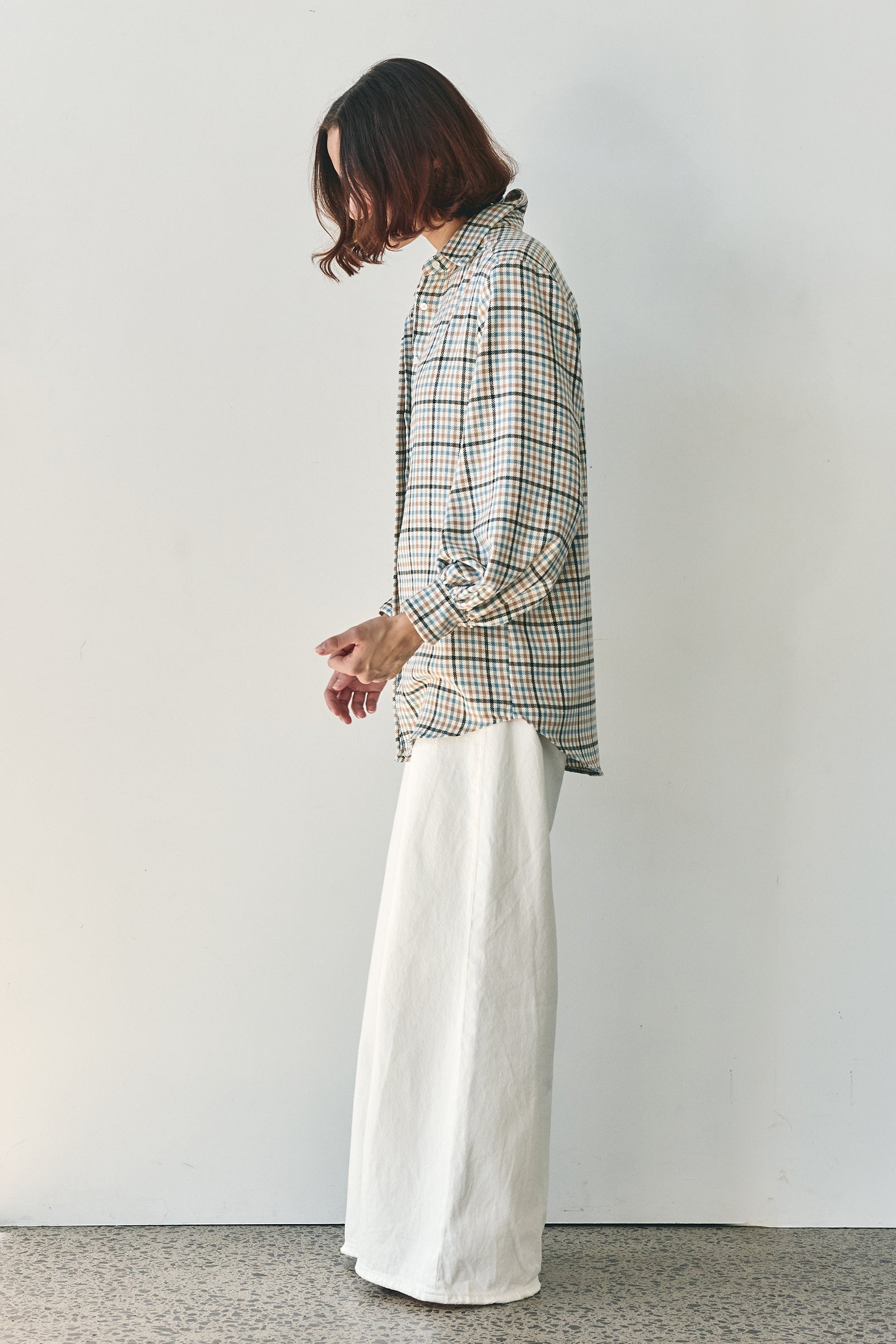 Mes Original Shirt in Crinkle White