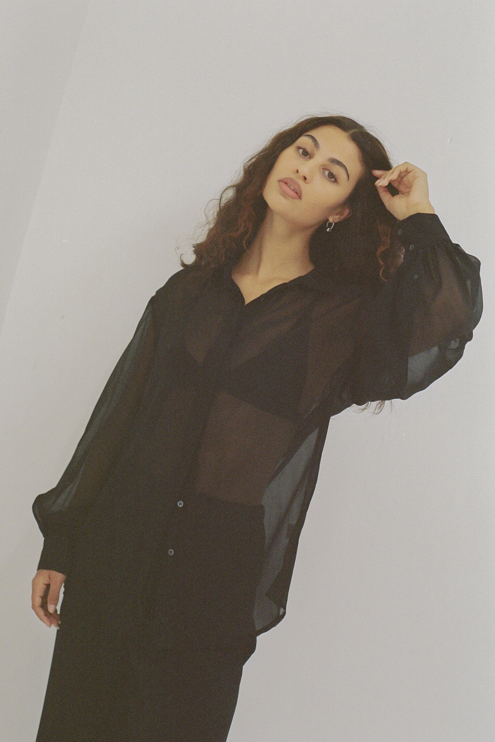 Mes Original Shirt in Sheer Silk