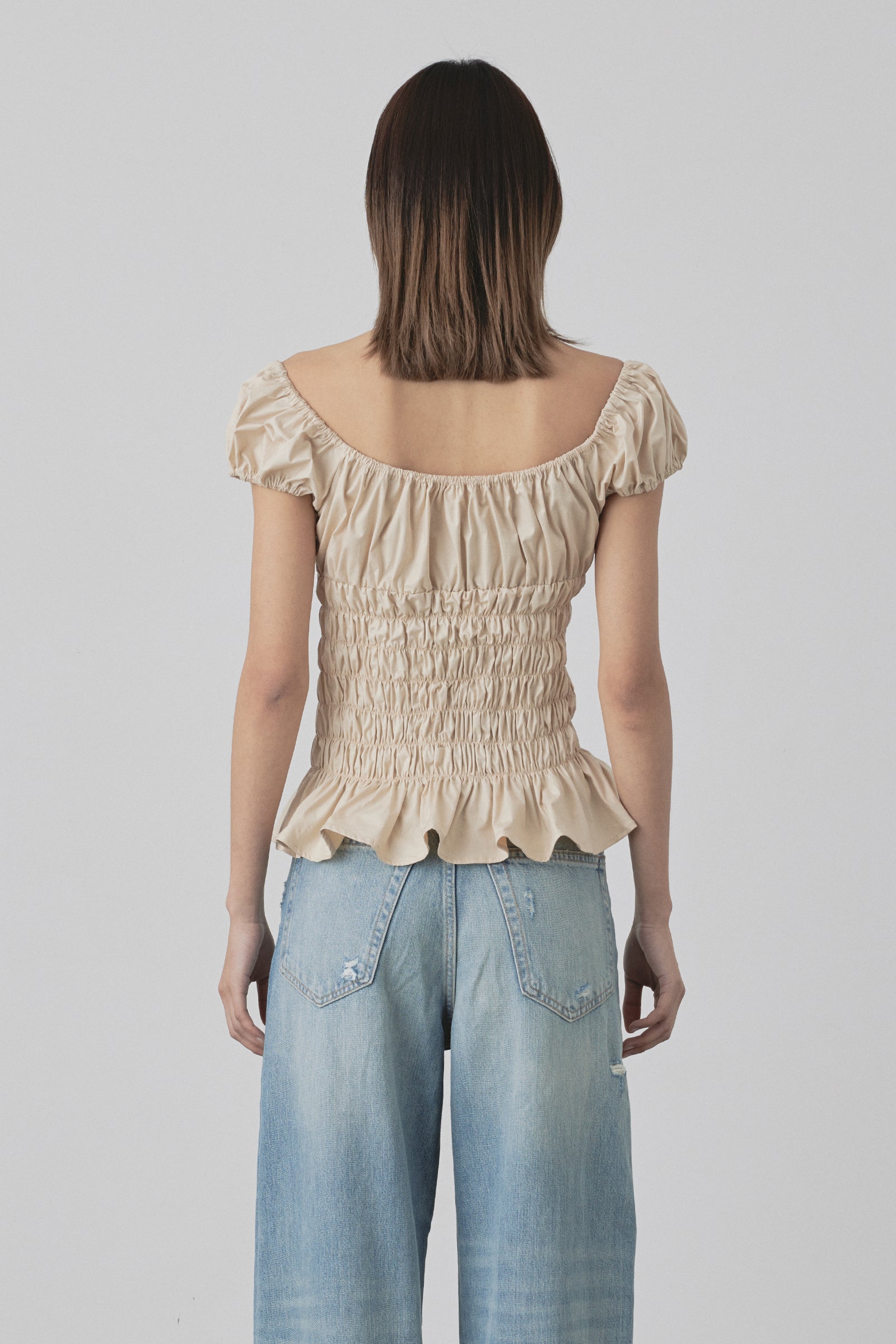 Scrunch Top in Ballet (Limited edition)