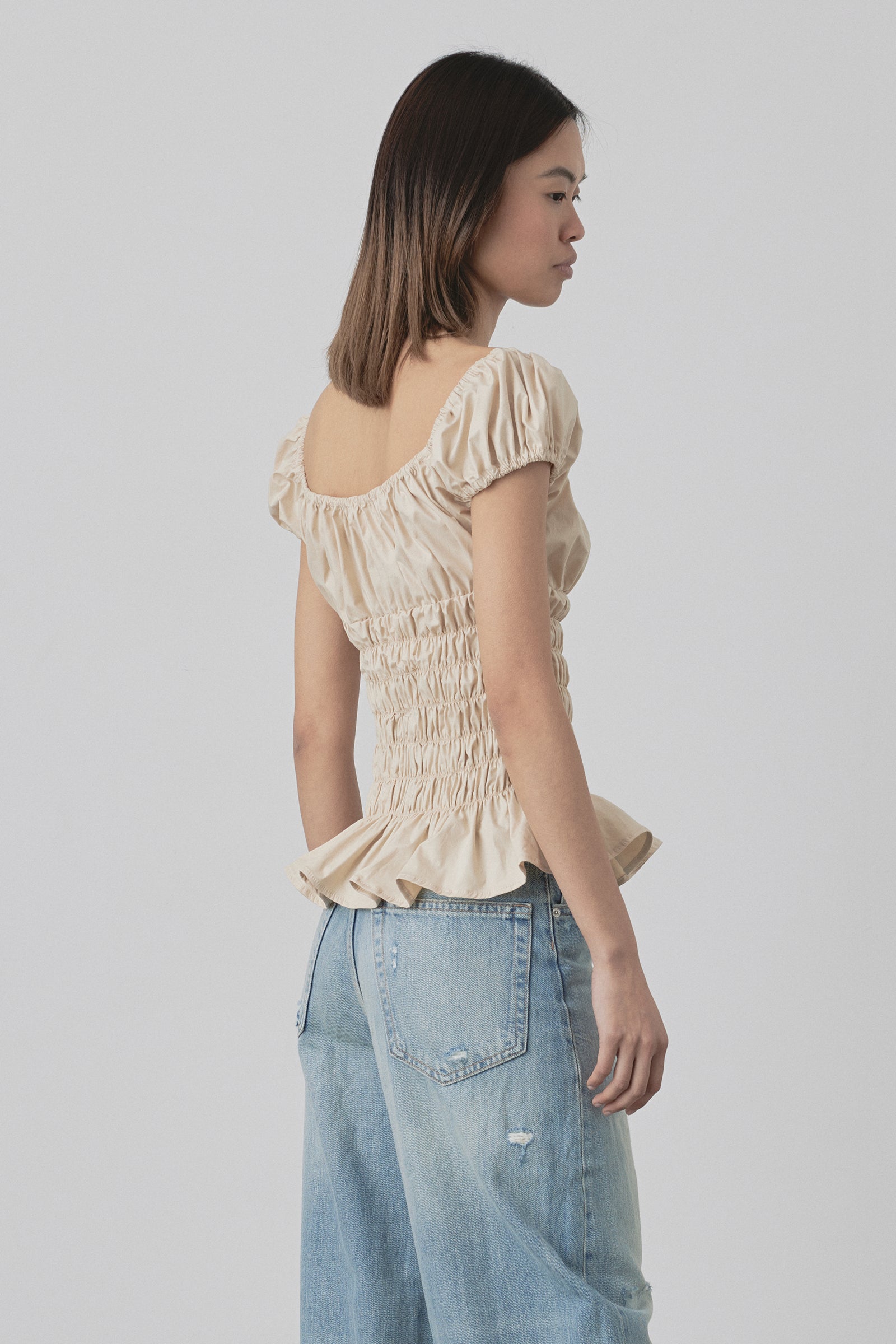 Scrunch Top in Ballet (Limited edition)