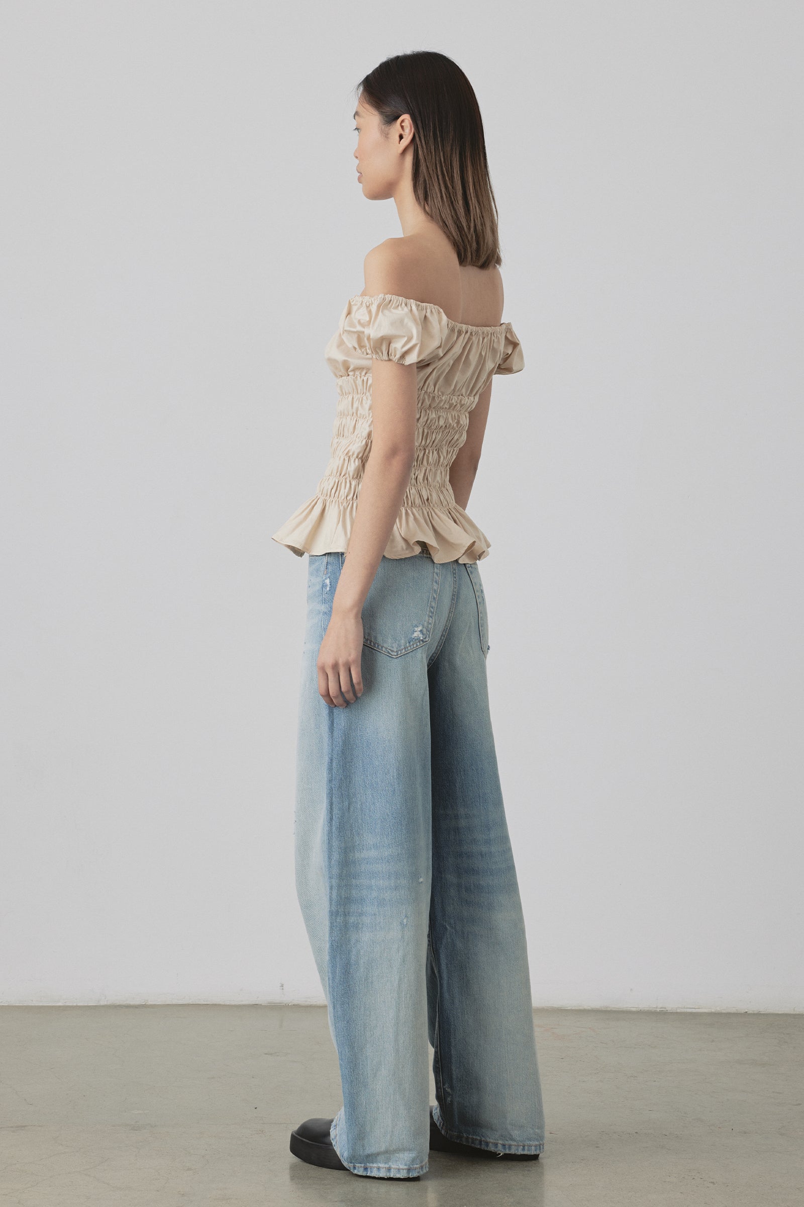 Scrunch Top in Ballet (Limited edition)