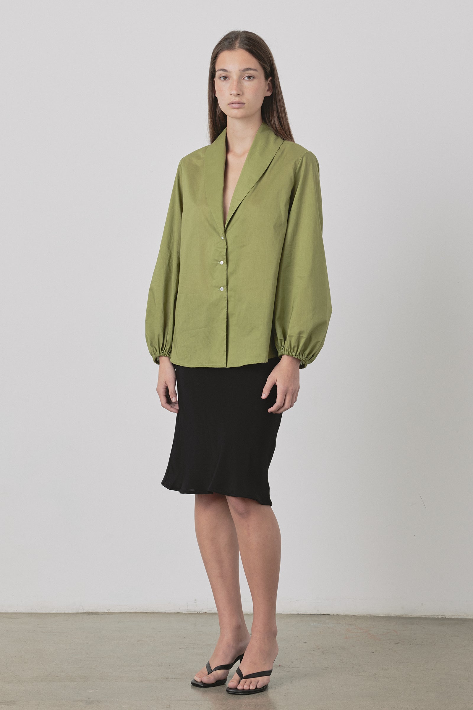 Thirties LS Shirt in Fern