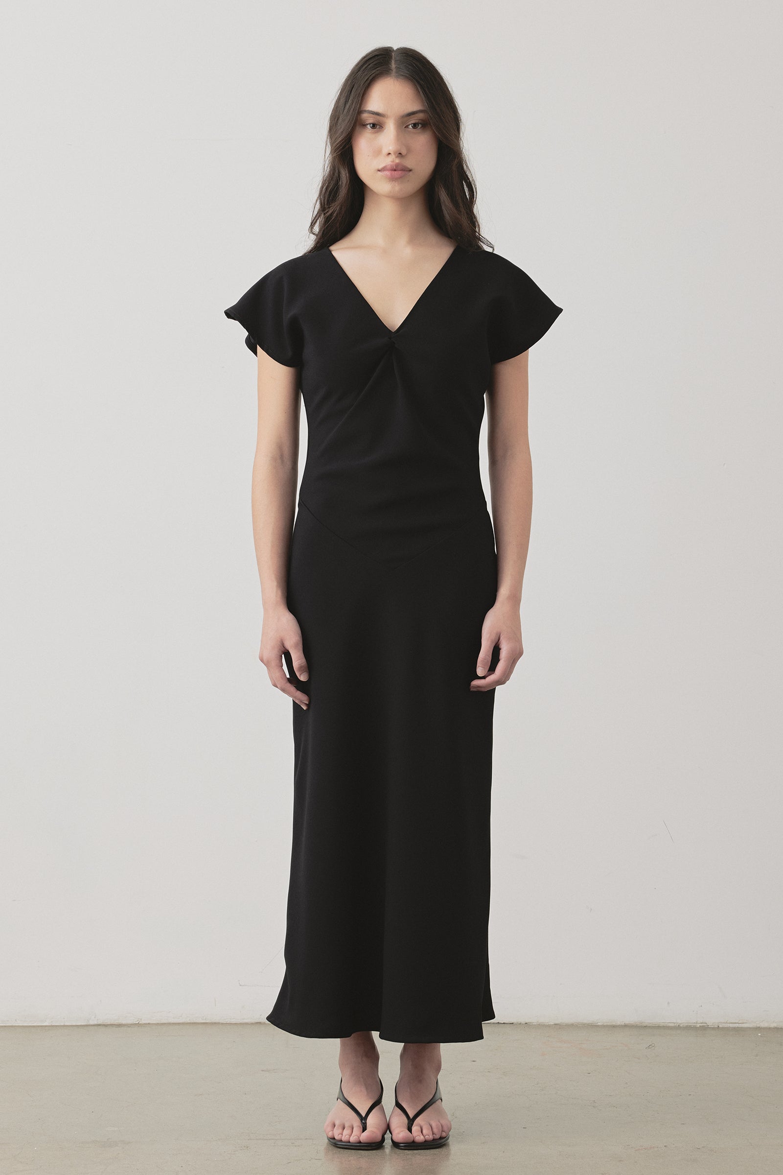 Twist Deux Dress in Black