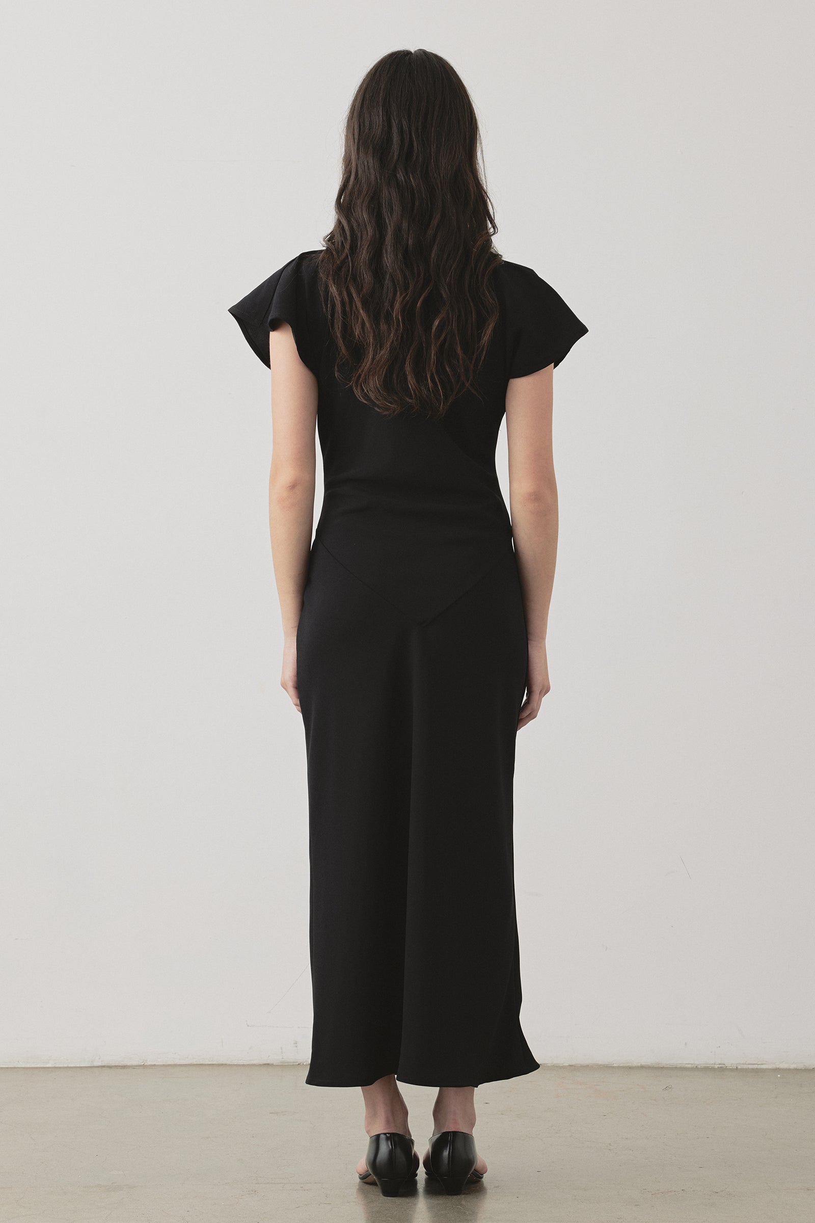 Twist Deux Dress in Black