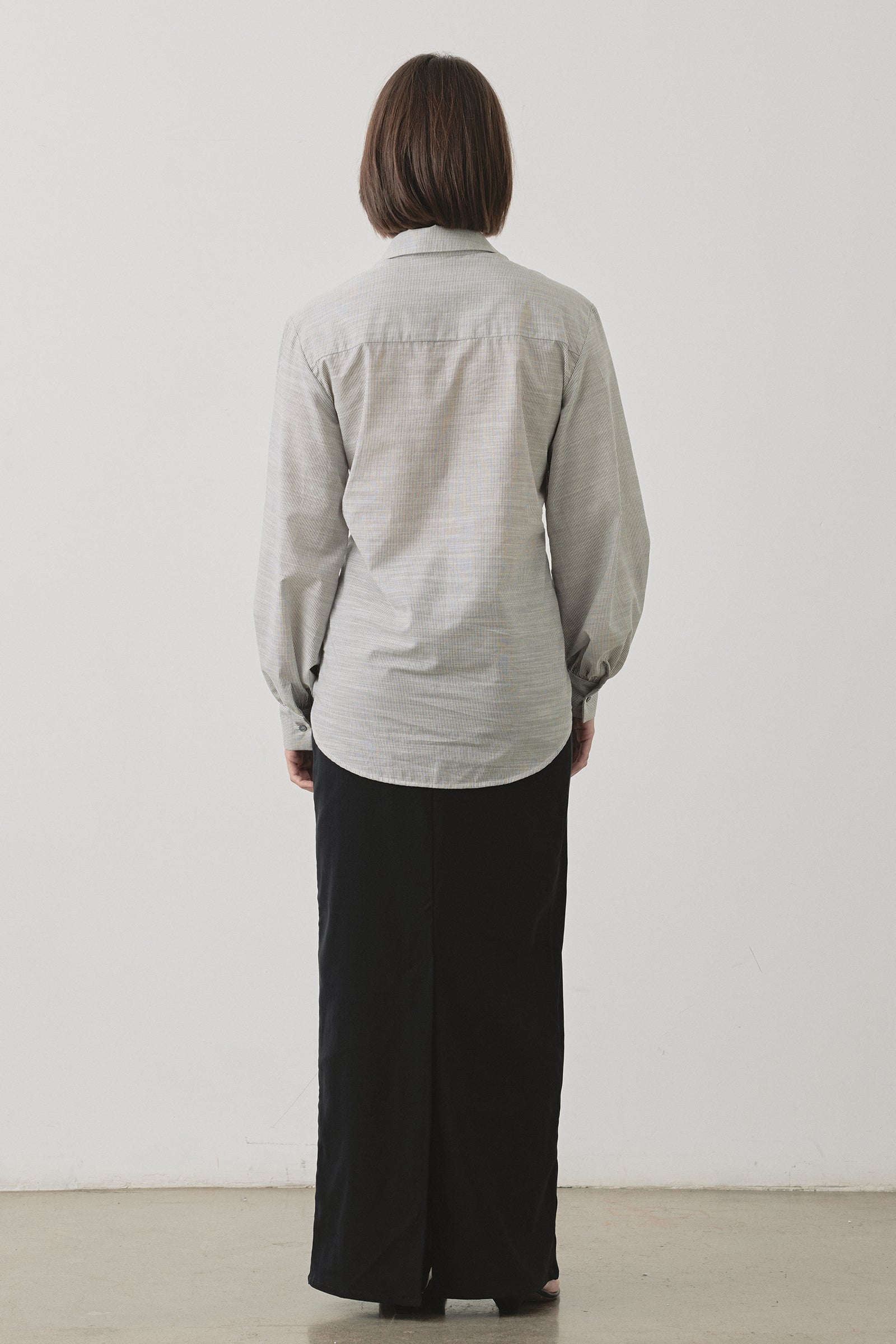 Chemise à nœuds Mes en rayures tennis
