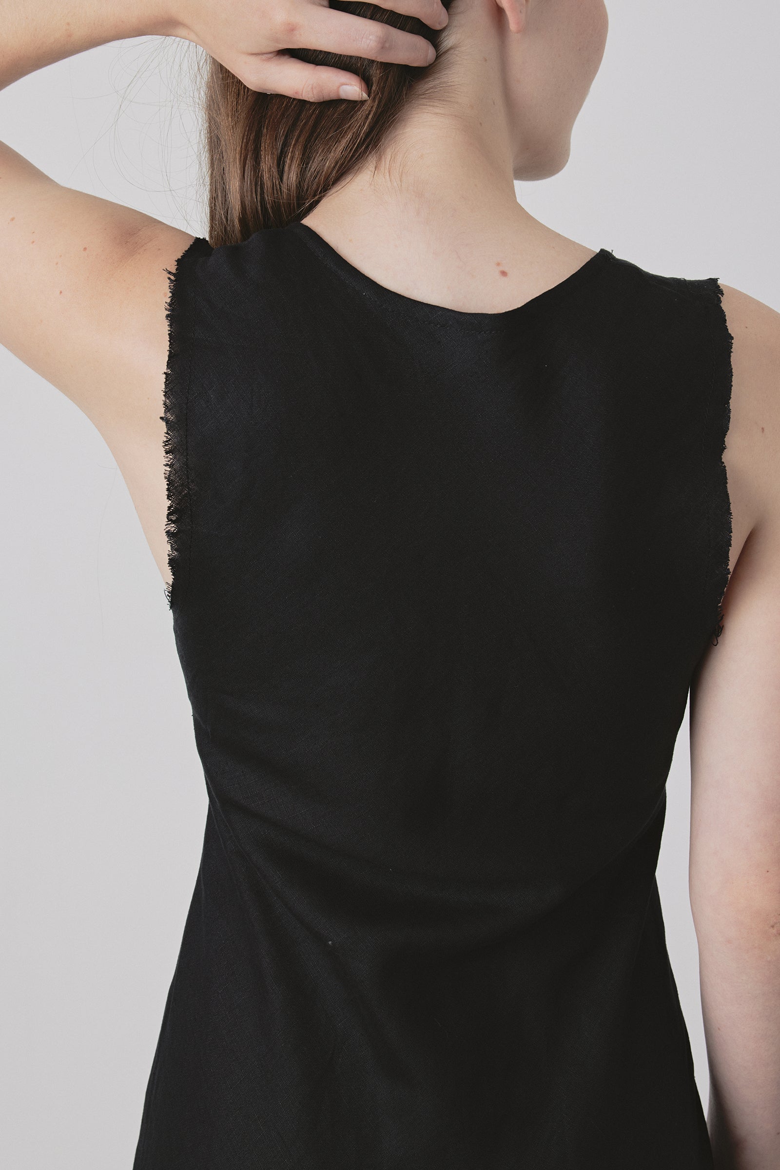 Vela Linen Slip Dress