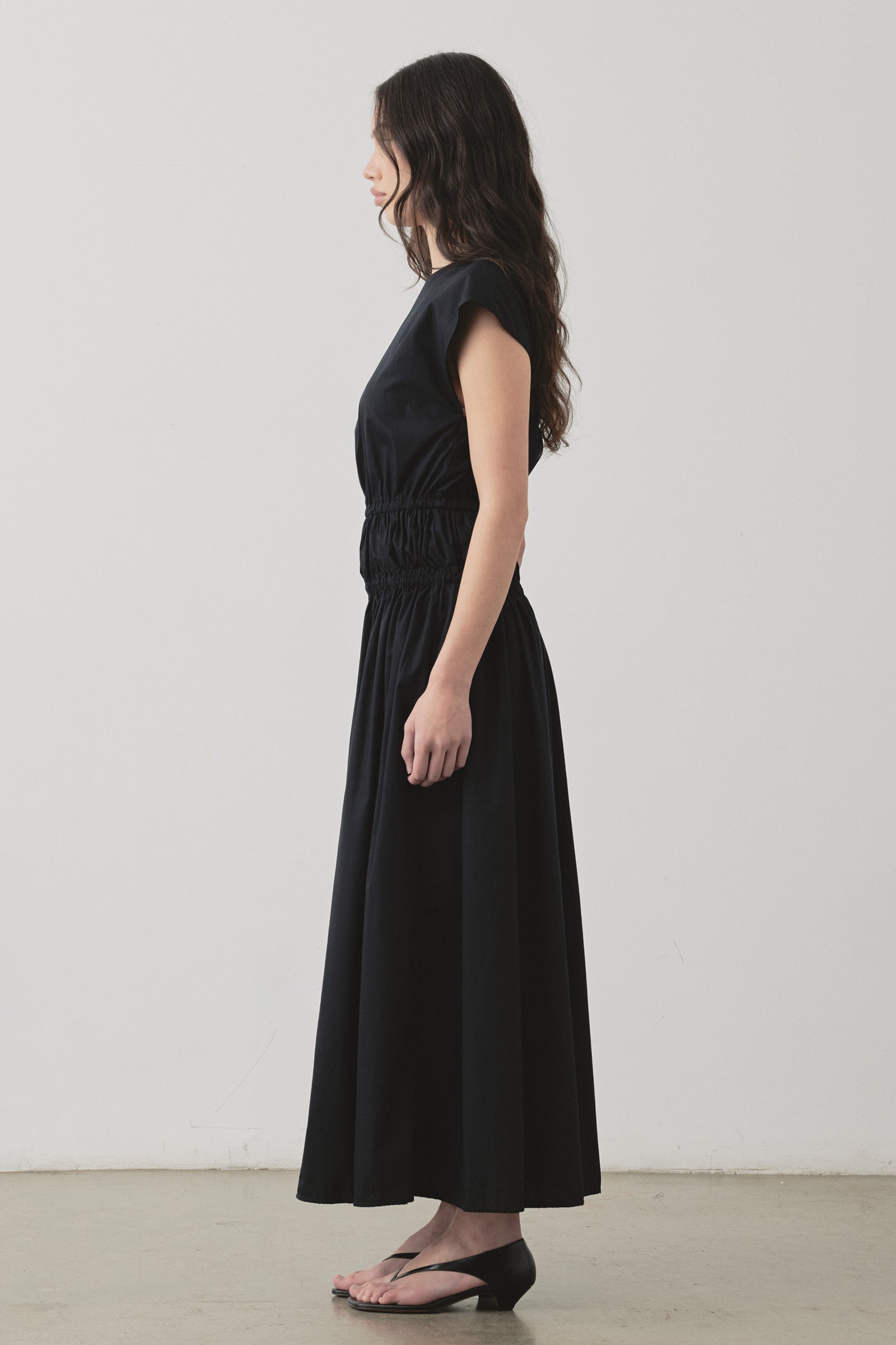 Robe étagée Vienna noire