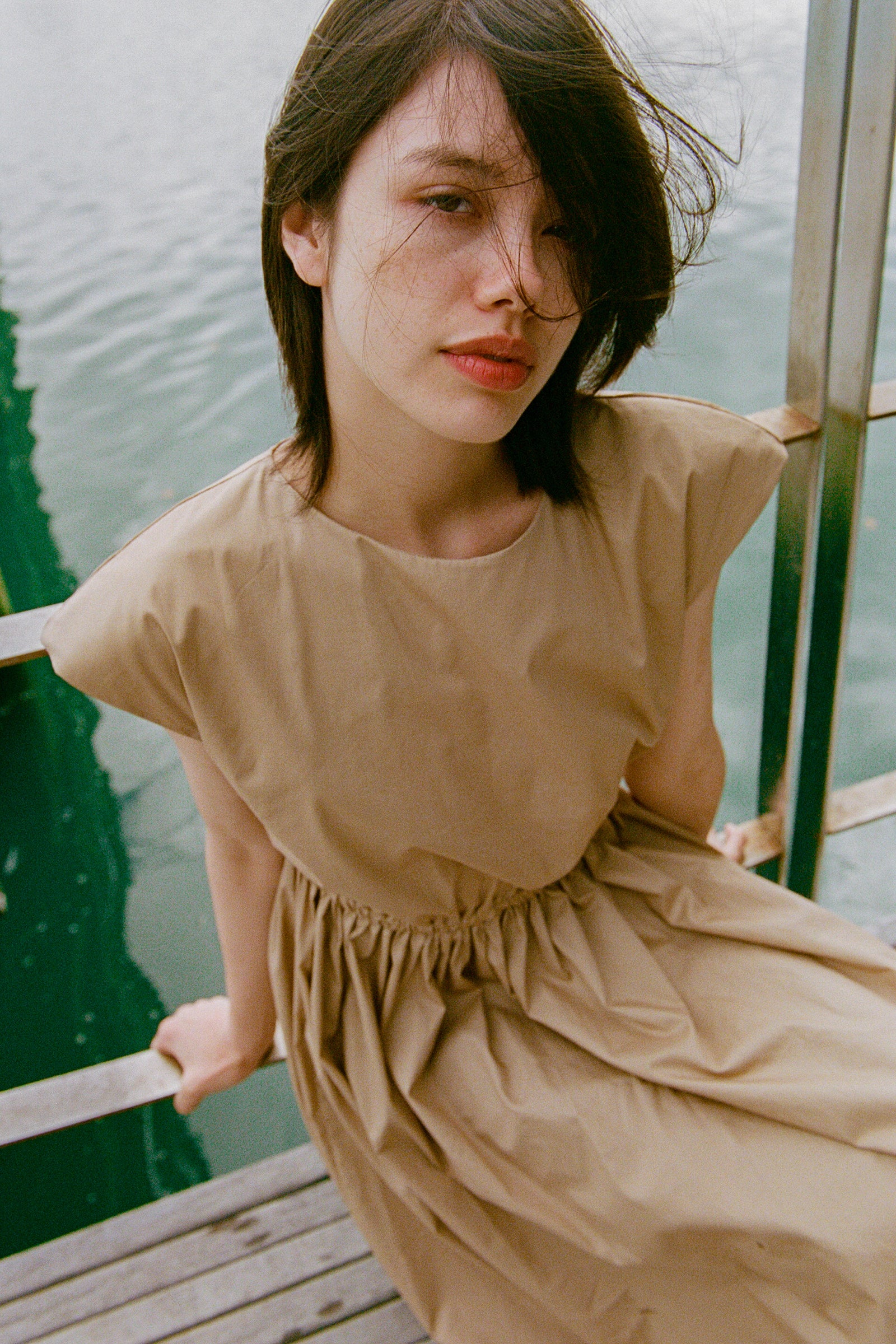 Vienna Original Dress in Camel