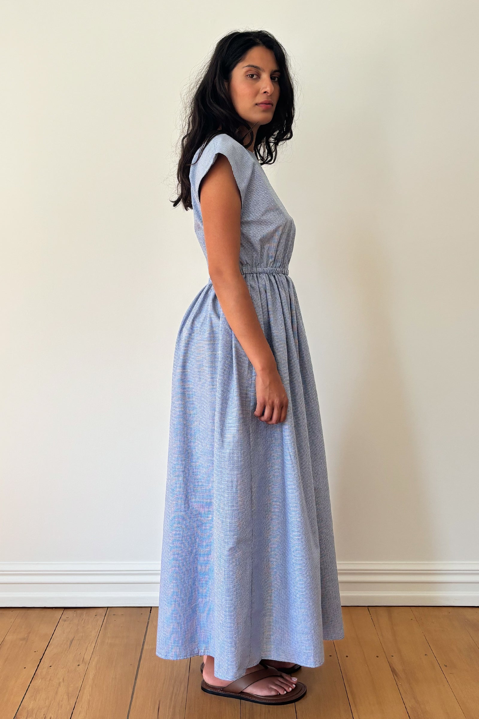 Vienna Original Dress in Micro Check (Limited Edition)