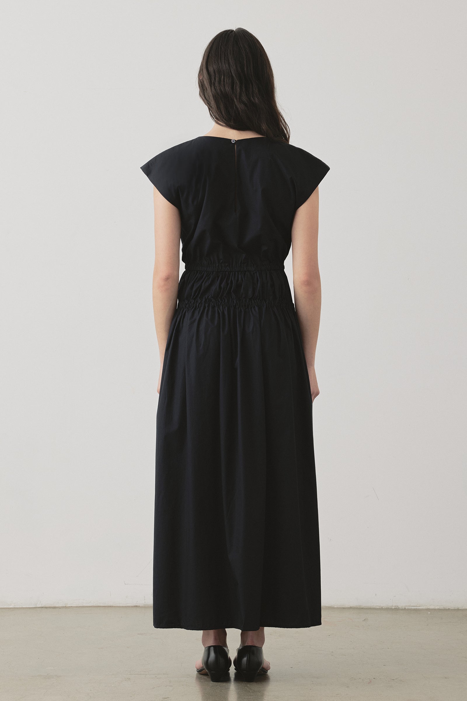 Robe étagée Vienna noire