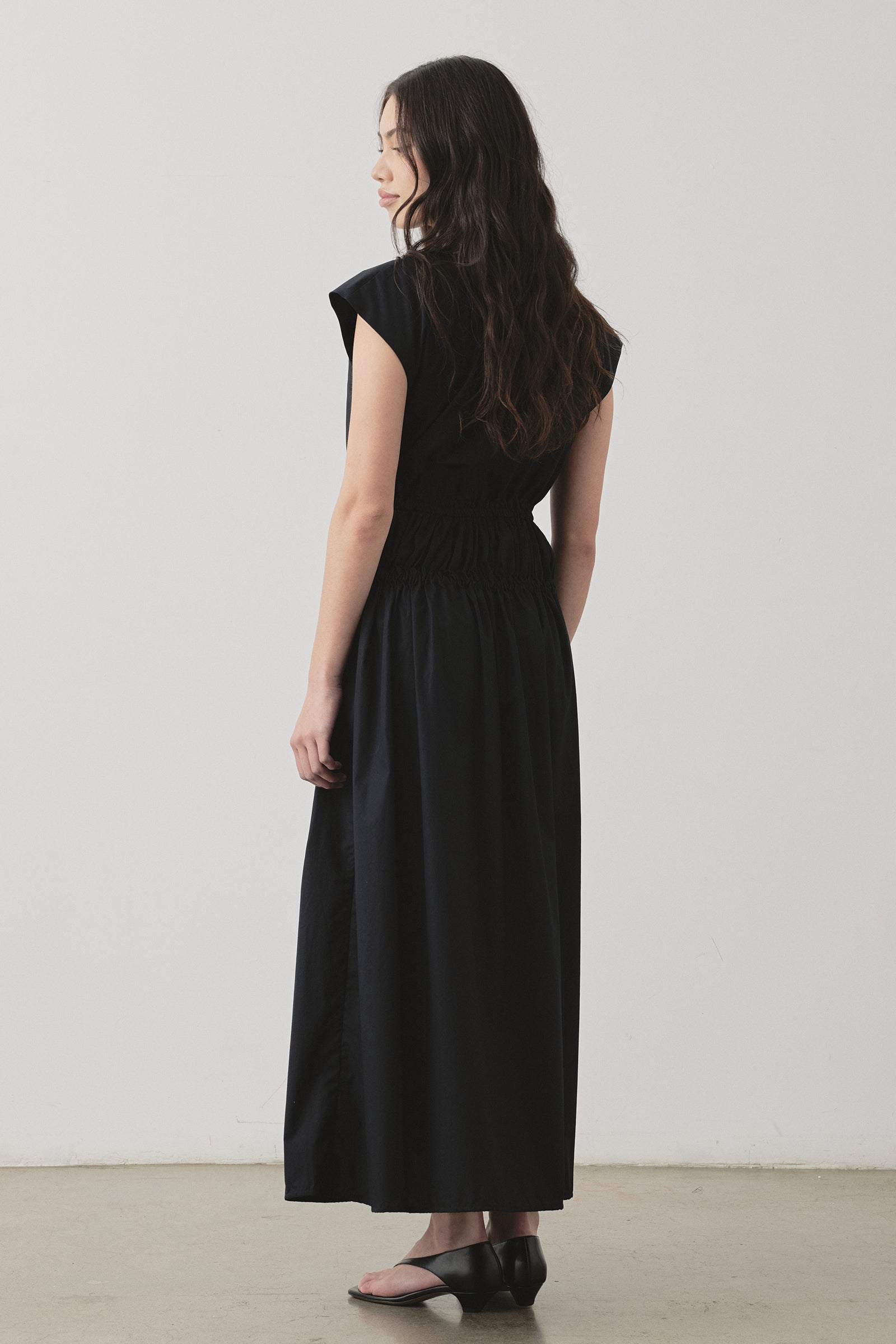 Robe étagée Vienna noire