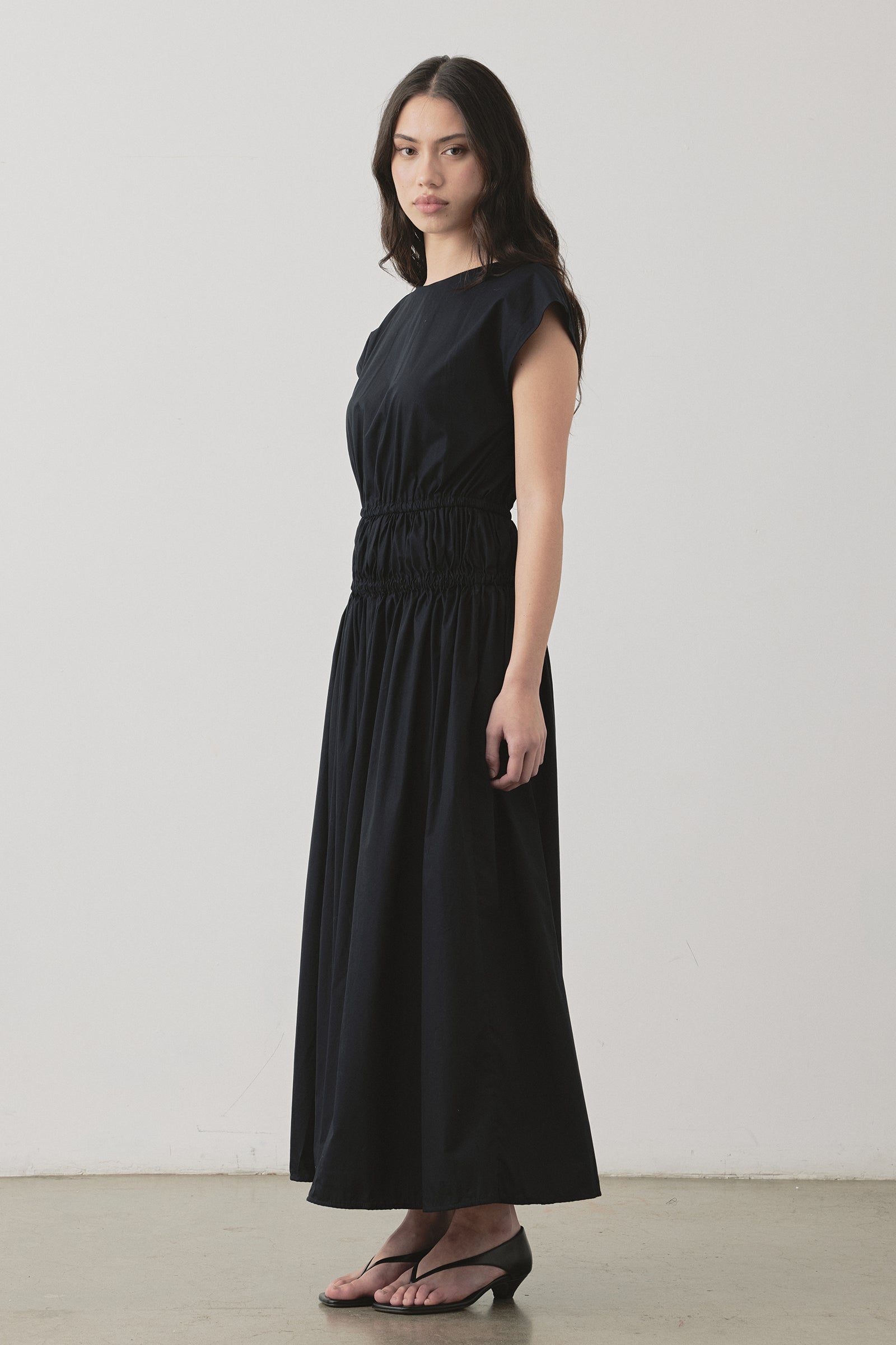 Robe étagée Vienna noire
