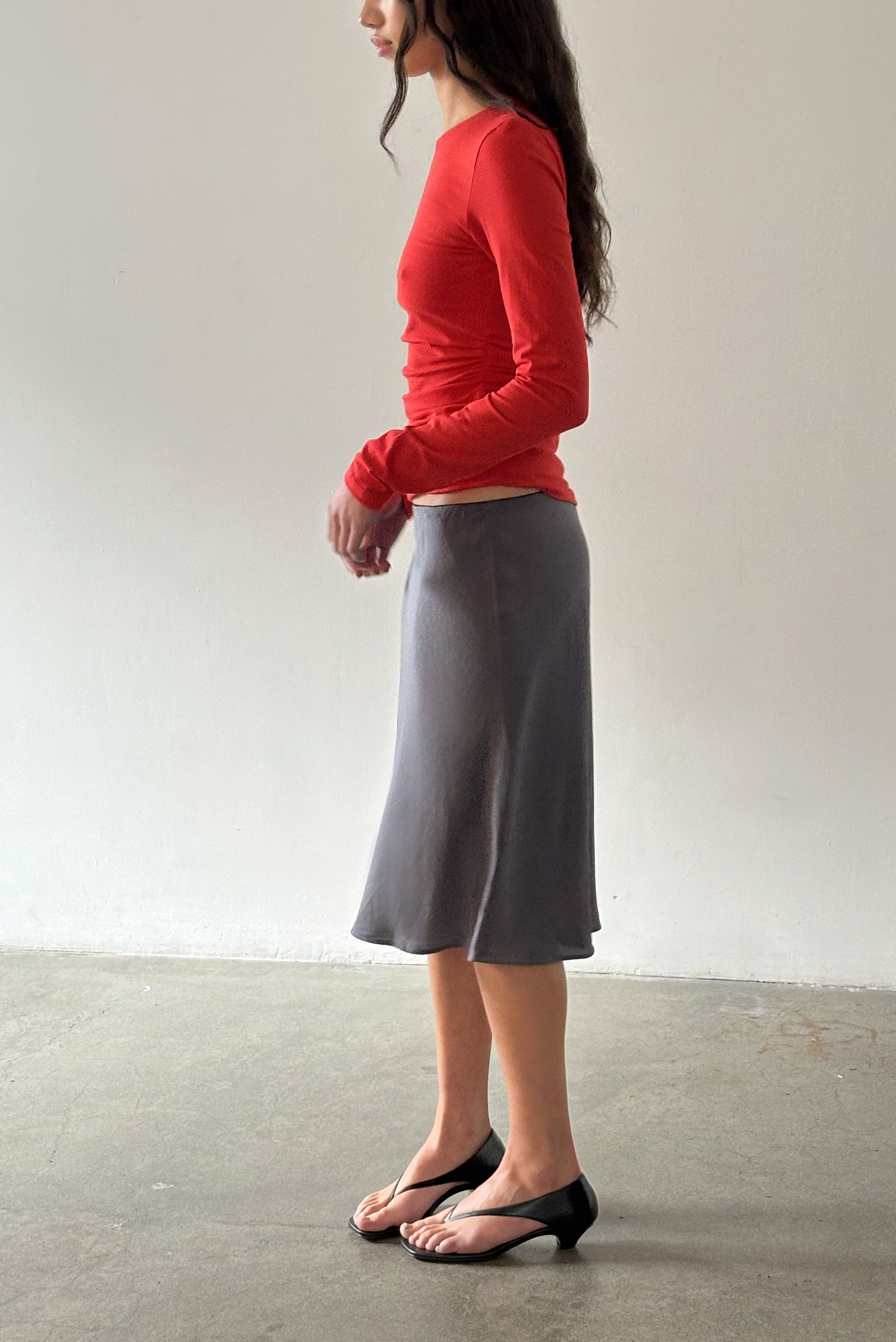 Haut Warp LS Rouge