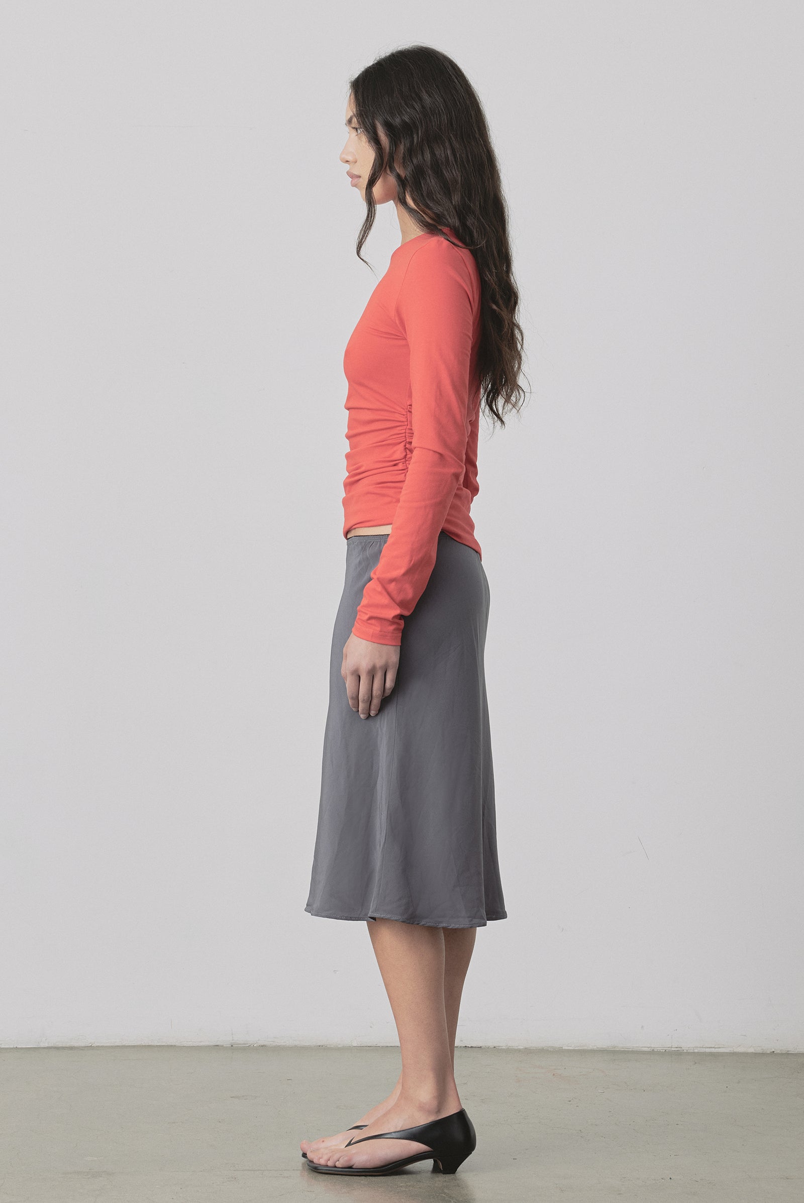 Haut Warp LS Rouge
