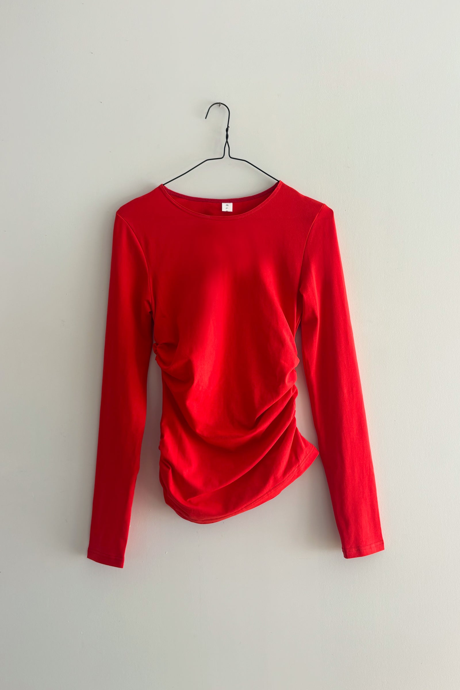 Haut Warp LS Rouge