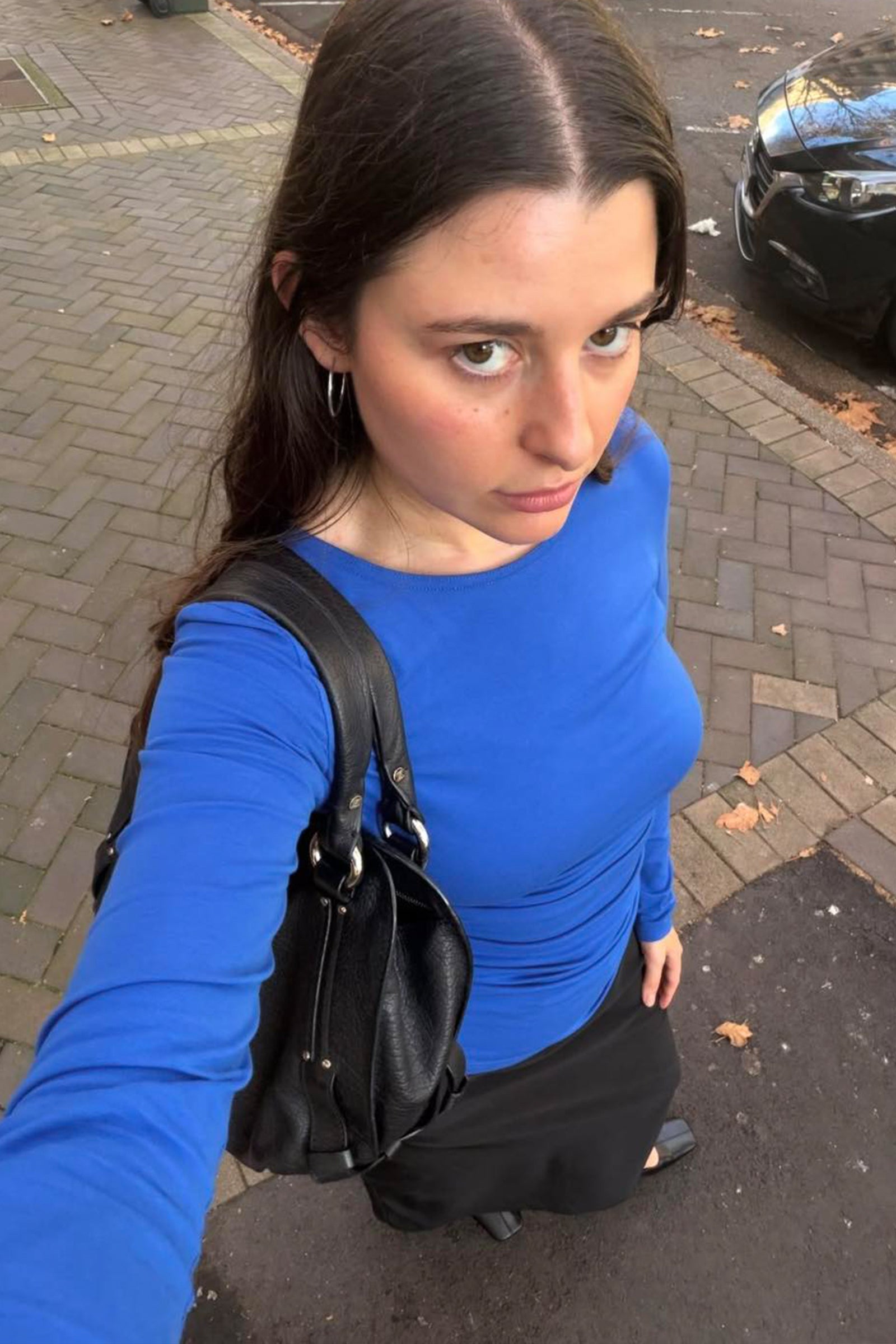 Warp LS Top in Klein Blue
