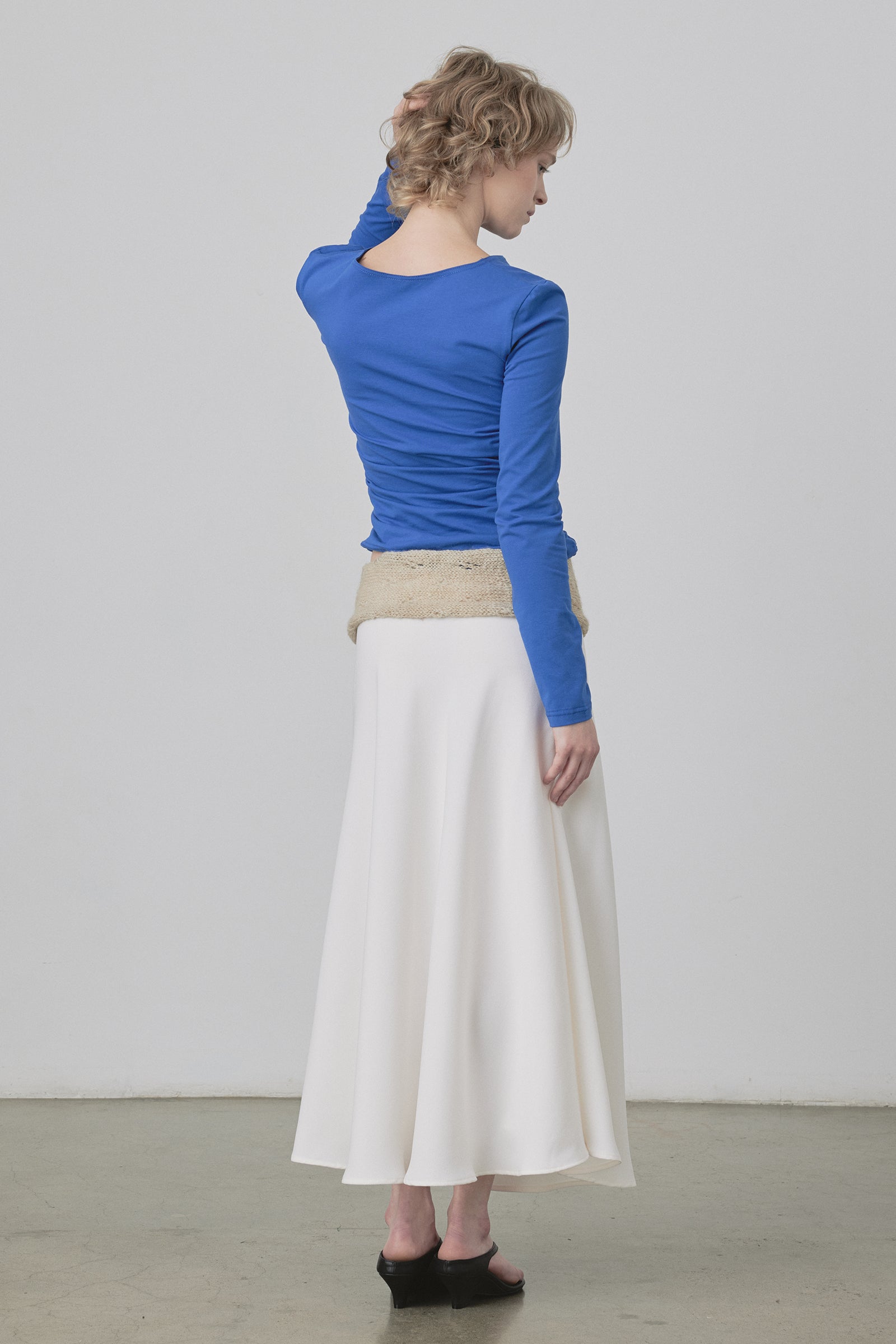 Warp LS Top in Klein Blue