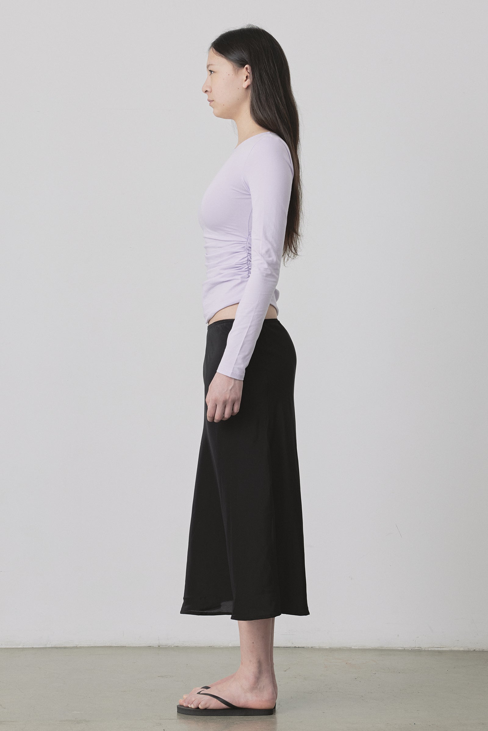 Warp LS Top in Lilac
