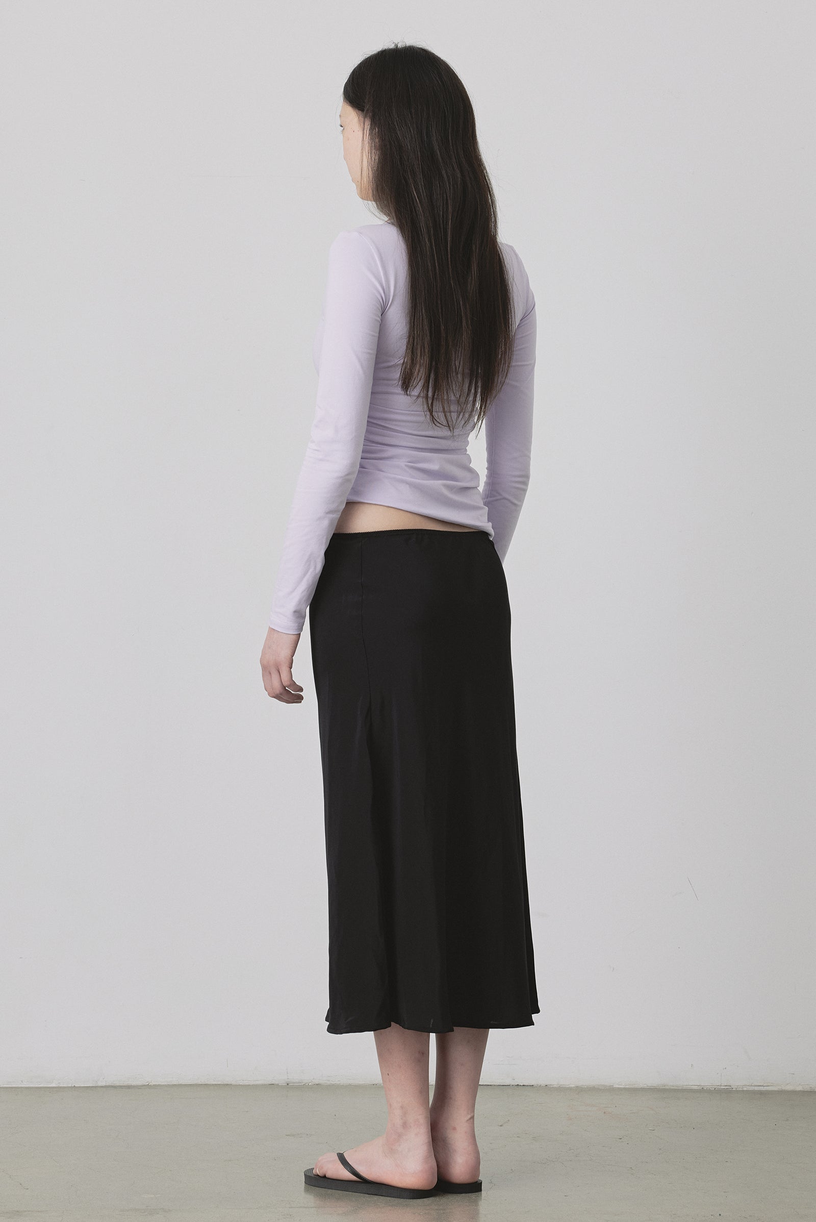 Warp LS Top in Lilac
