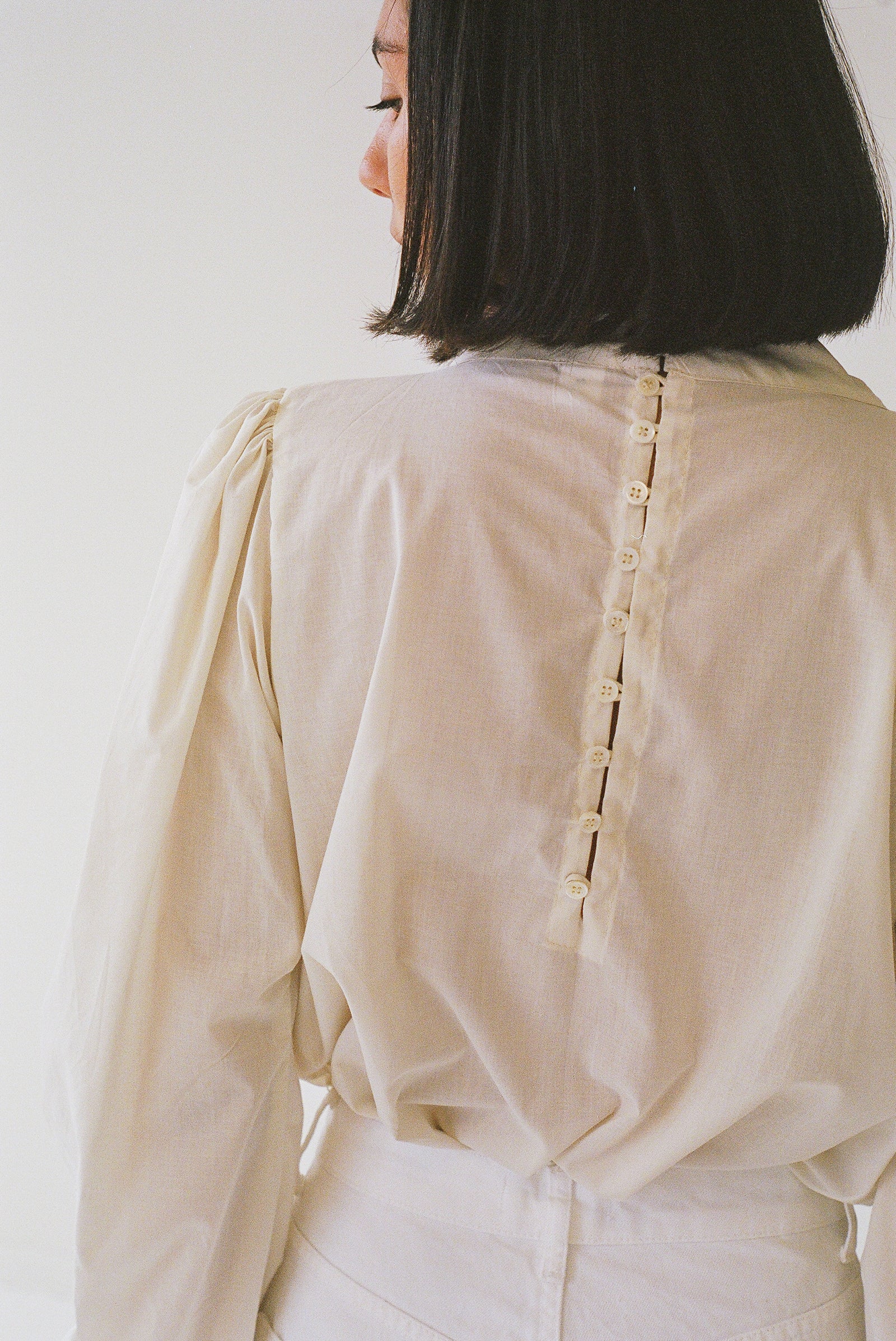 Ami Blouse in Ivory