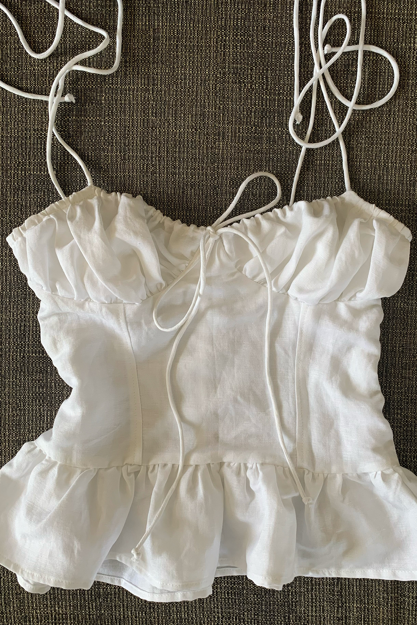 Frou Frou Camisole in White