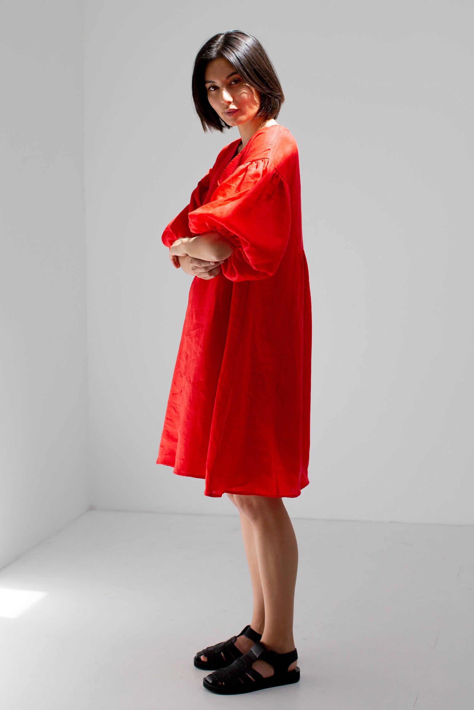 Miu Dress in Red